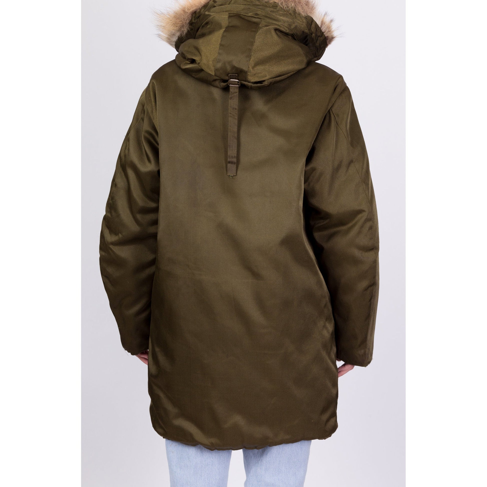 70s N3B Cold Weather Parka Coat - Men's Large, 42L 