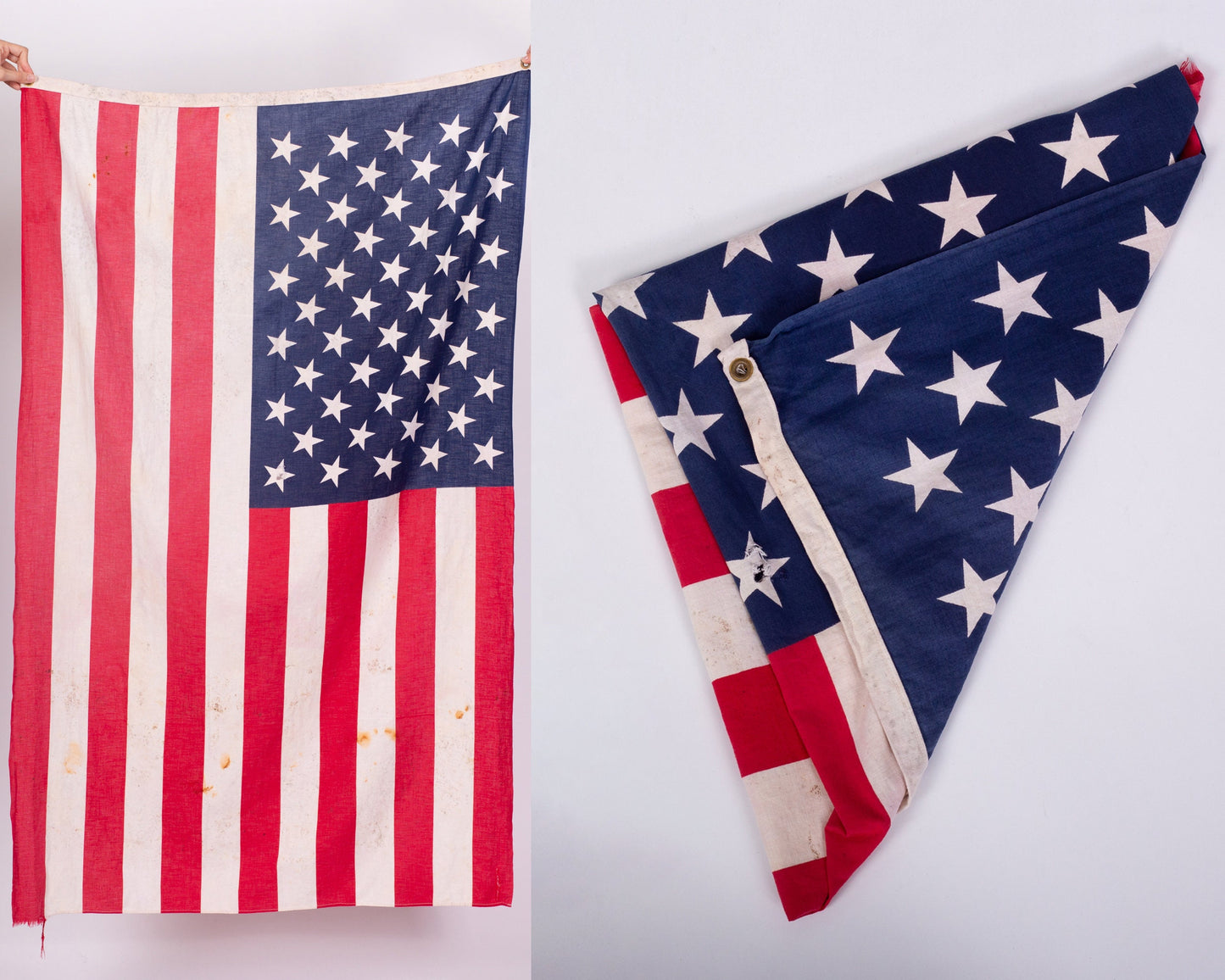 Vintage Aged American Flag - 3'x5' 