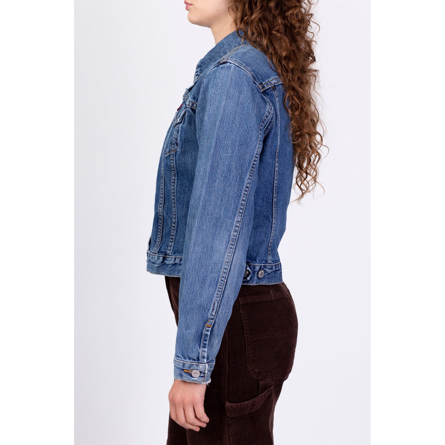 Vintage 70s Levis Denim Jacket - Men's XS Short, Women's Small 