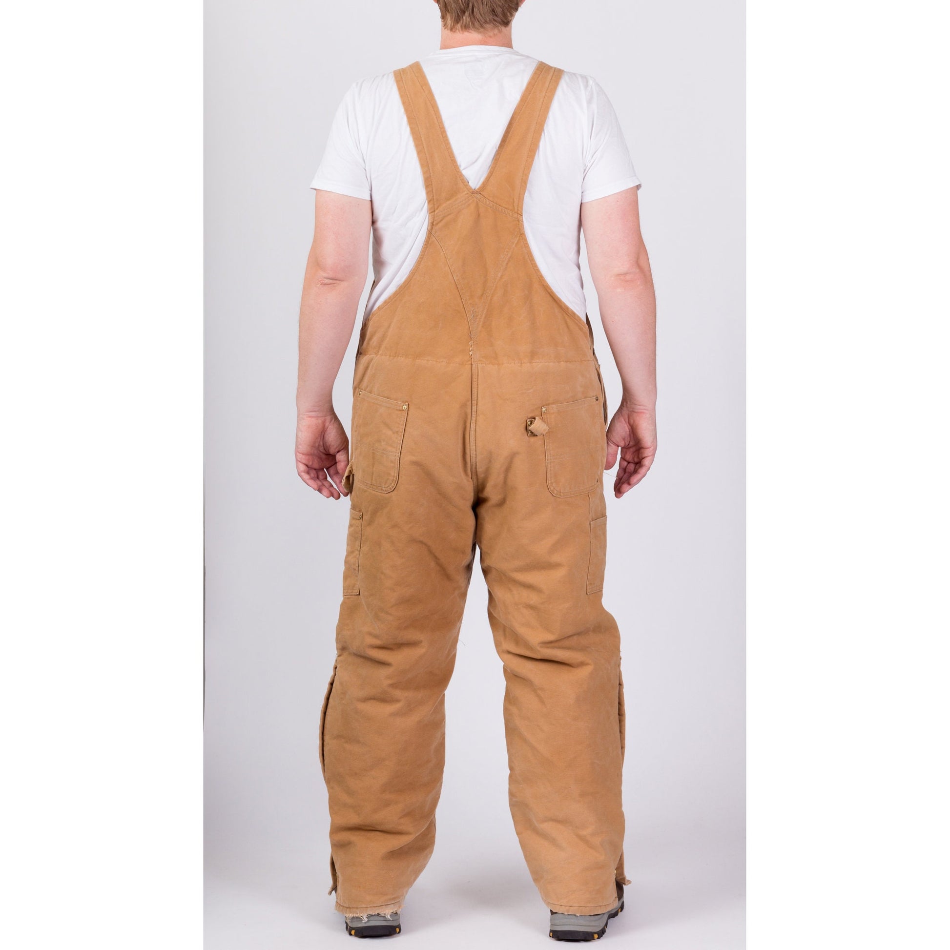 Vintage Carhartt Insulated Quilt Lined Overalls - Men's 2XL 