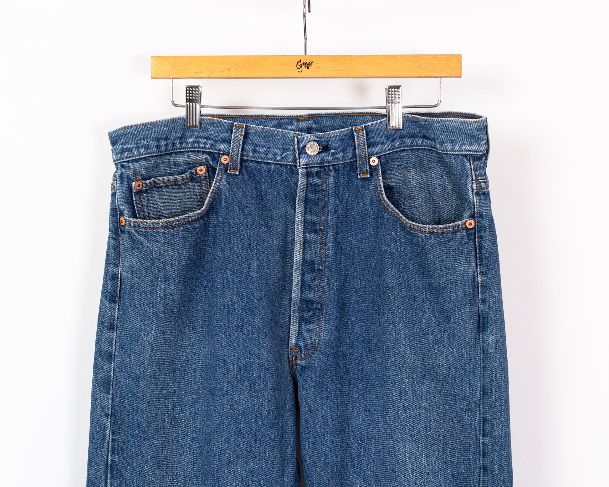 Vintage Levi's 501 Made In USA Jeans - 34" Waist 