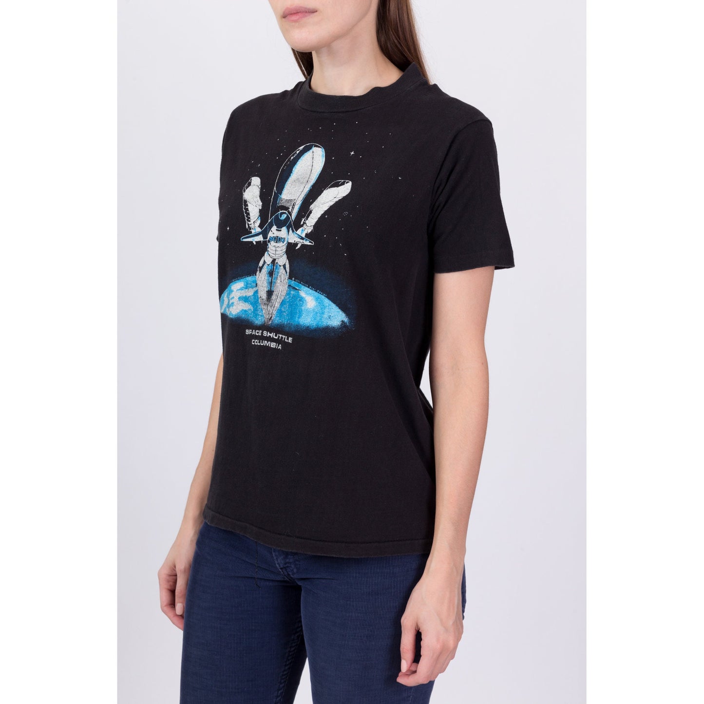 1981 Columbia Space Shuttle T Shirt - Unisex Small 