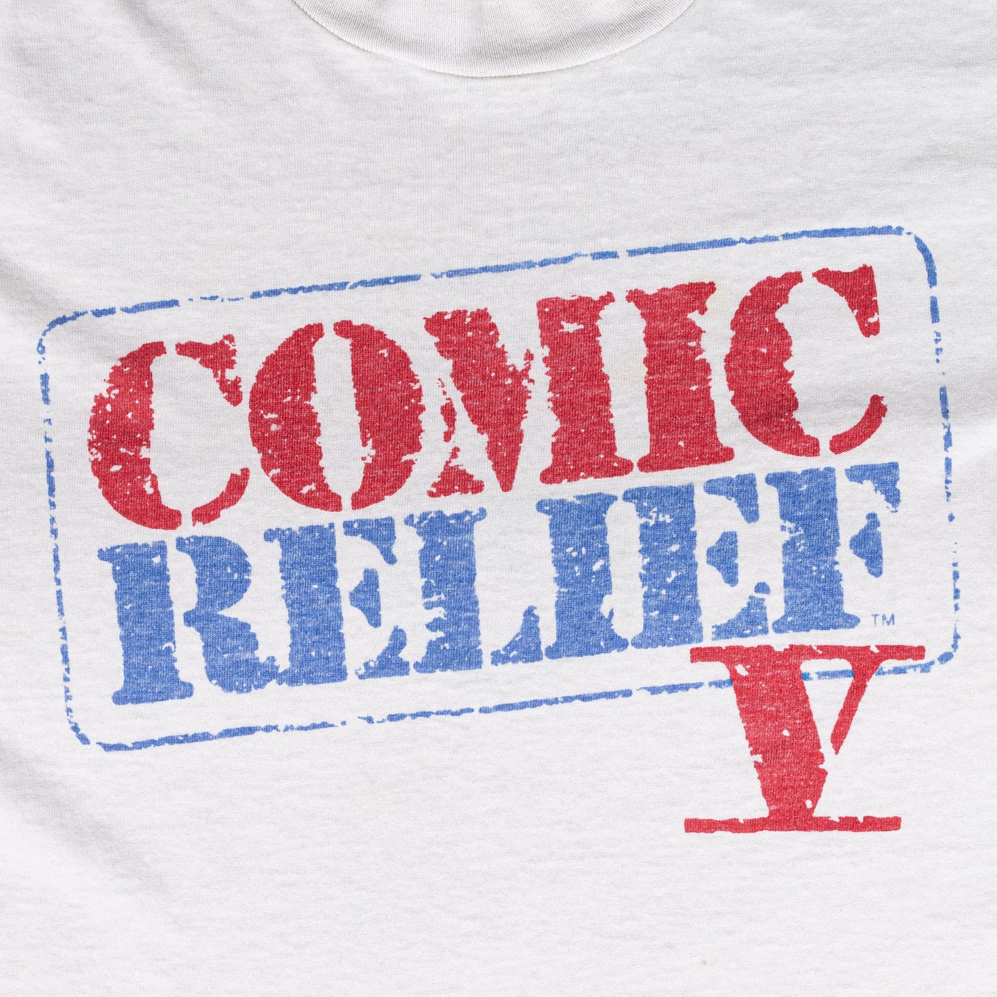1992 Comic Relief T Shirt - Men's Medium, Women's Large 