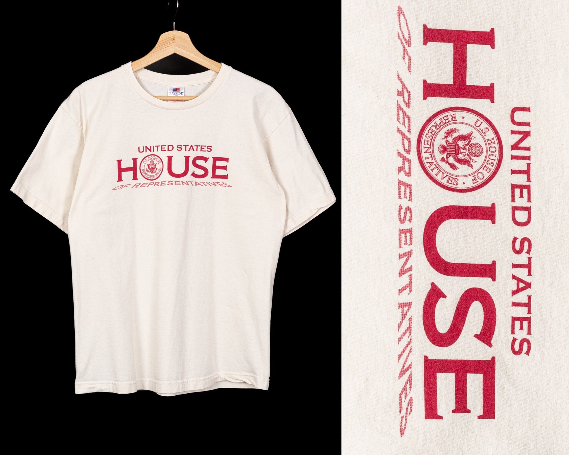 Vintage US House Of Representatives T Shirt - Unisex Medium 