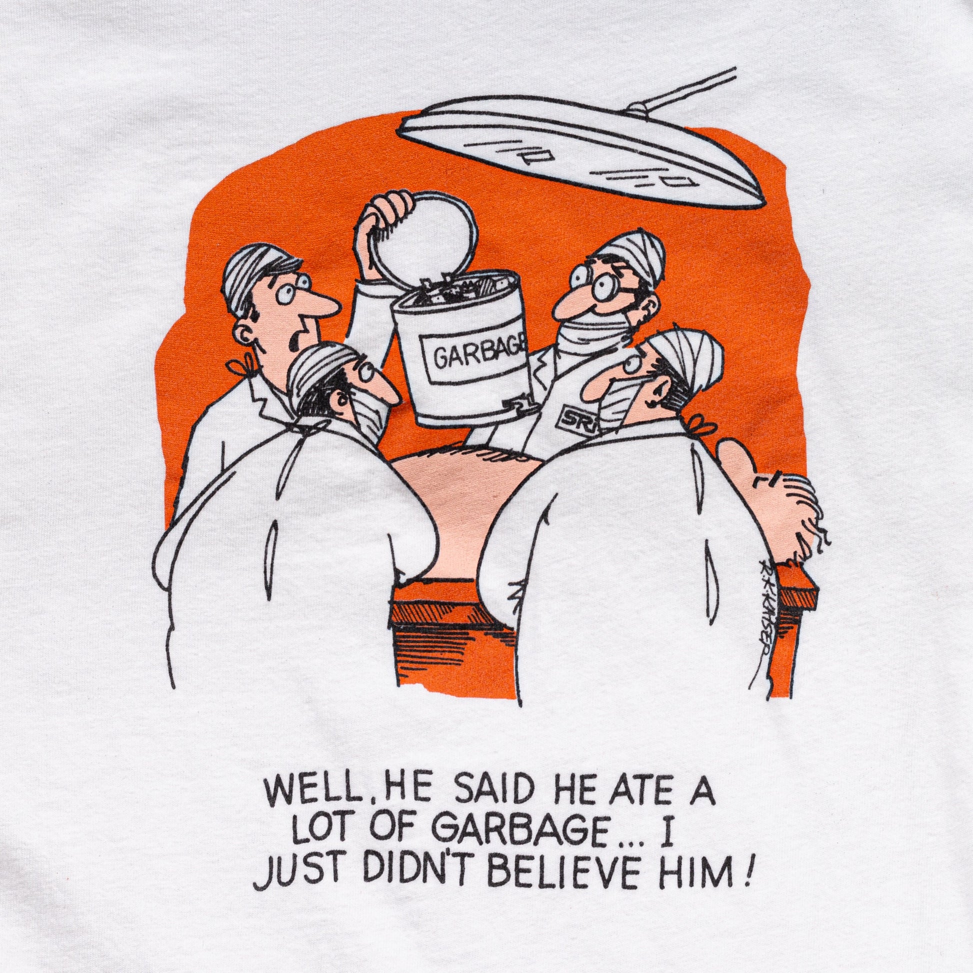 90s Doctor Comic Strip T Shirt - Men's XL 