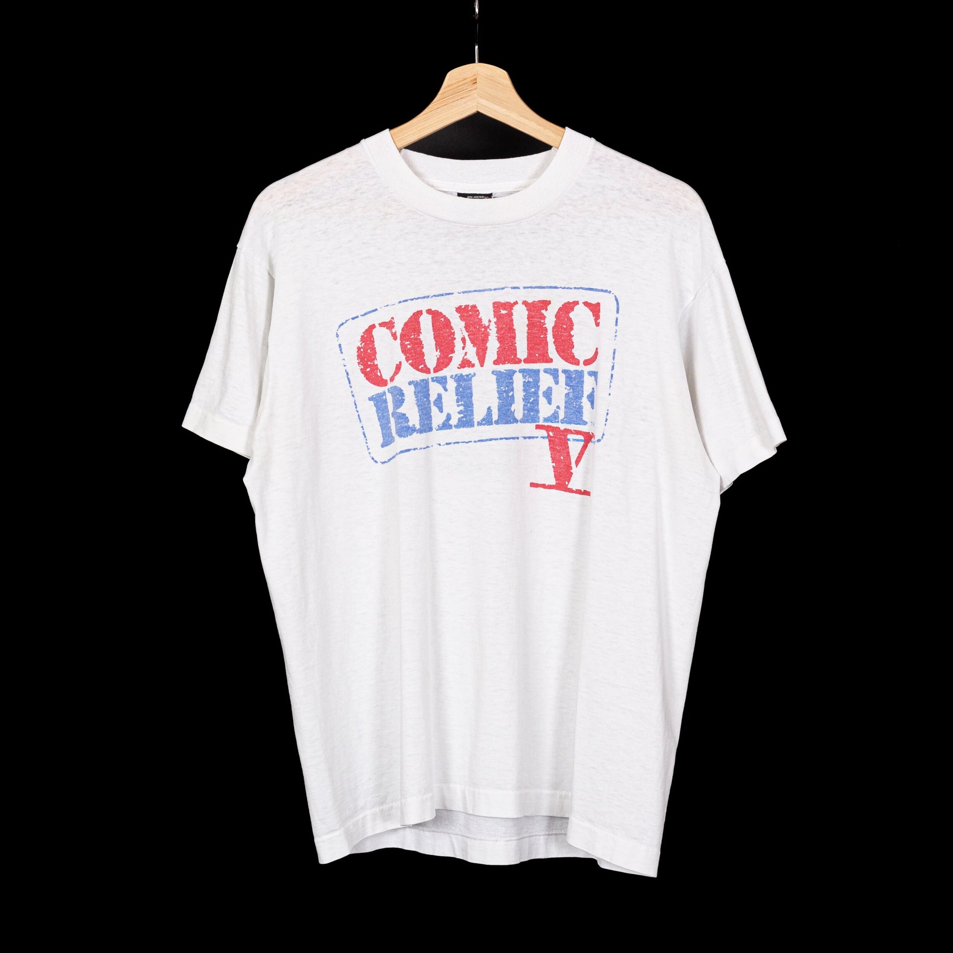 1992 Comic Relief T Shirt - Men's Medium, Women's Large 