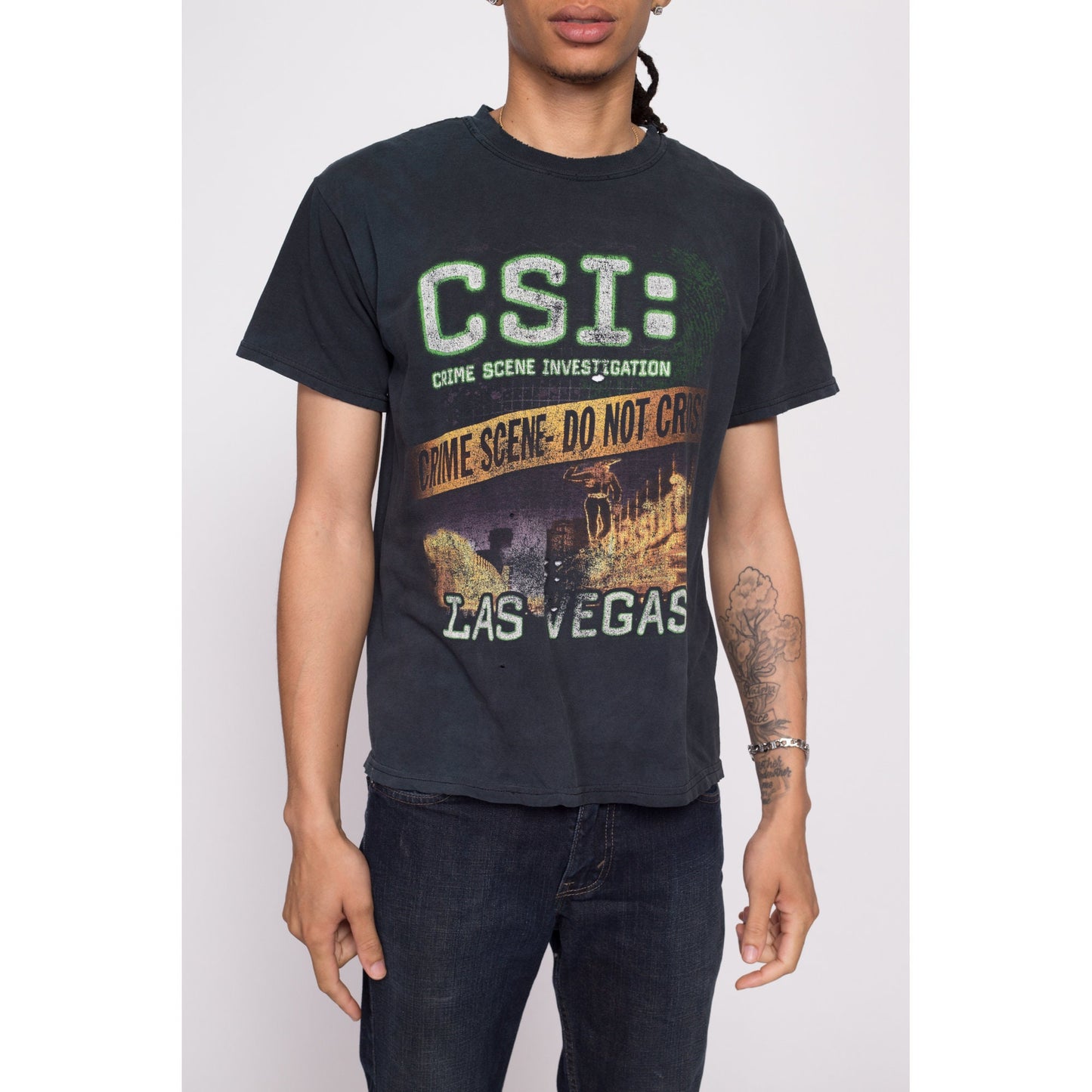 Vintage CSI Las Vegas Promo T Shirt - Men's Medium