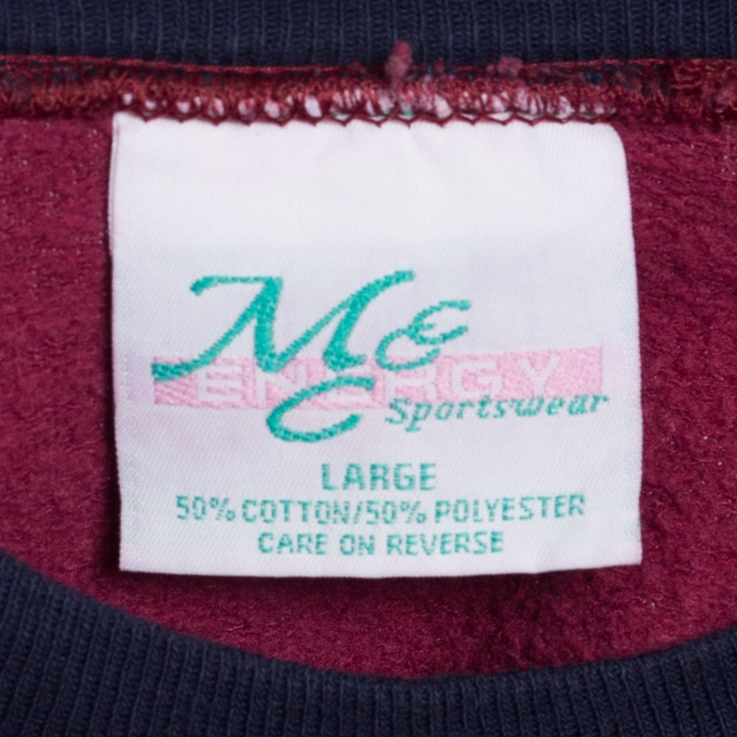 90s "I'm Not Fat I'm Just Fluffy" Cat Sweatshirt - Large
