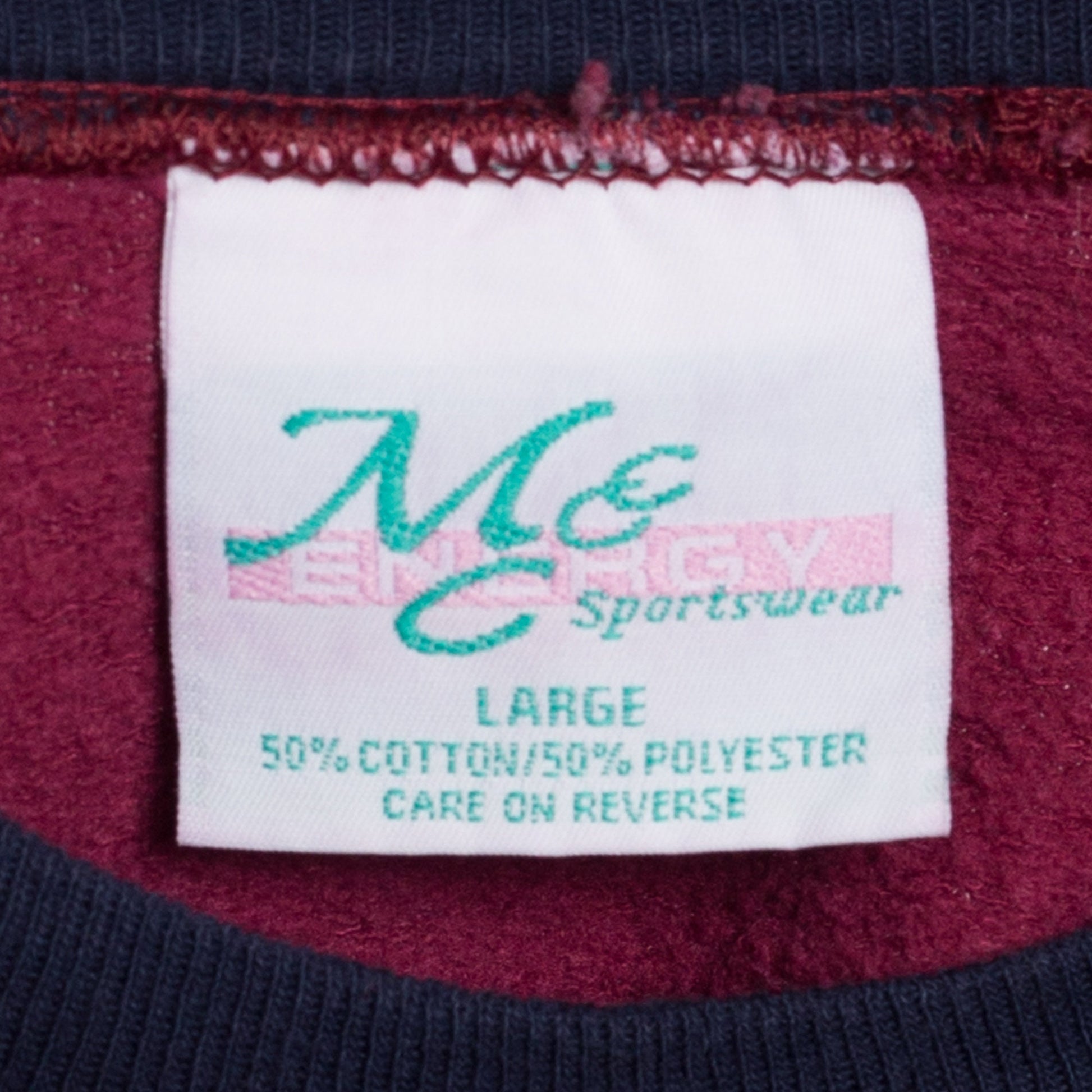 90s "I'm Not Fat I'm Just Fluffy" Cat Sweatshirt - Large