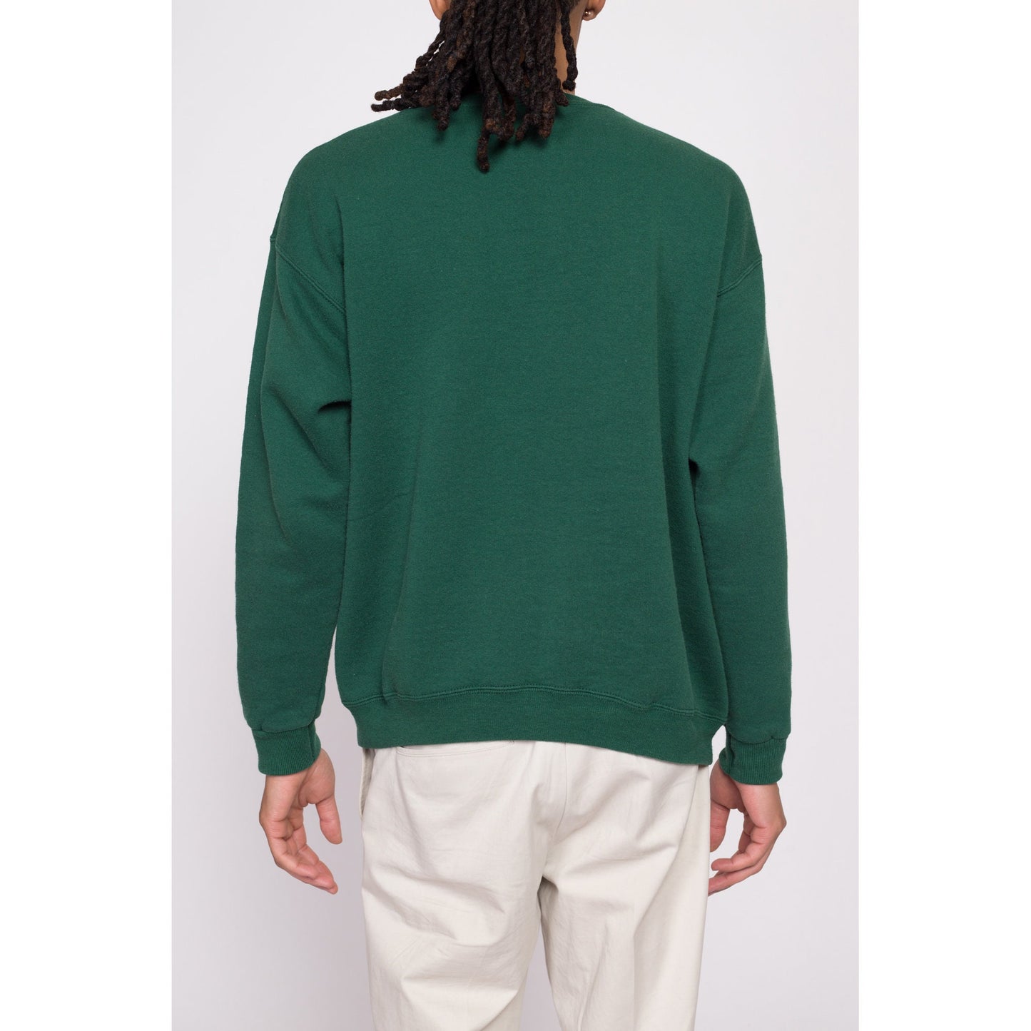 90s Lee Green Crewneck Sweatshirt - Men's Large