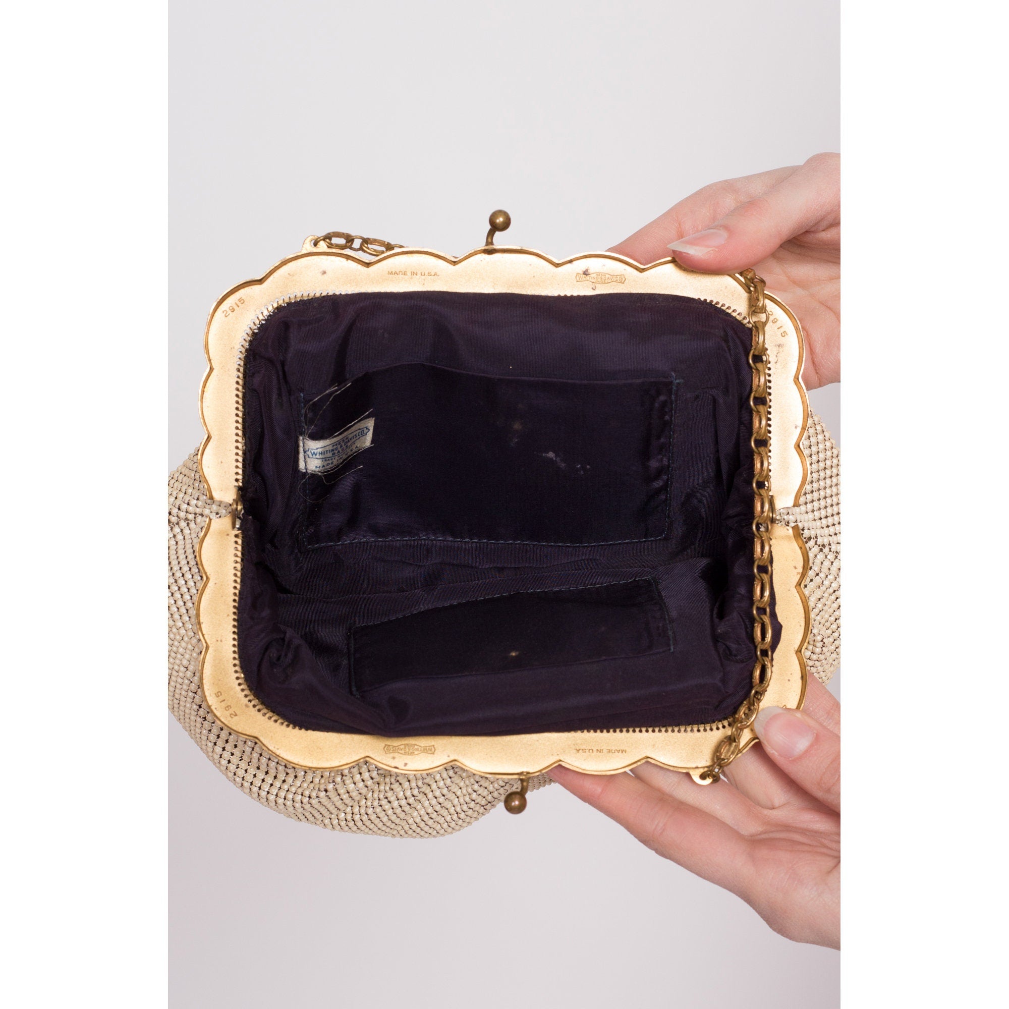 Antique Mandalian Mesh Purse Vintage Enamel Flapper Art Deco Bag – Power Of  One Designs