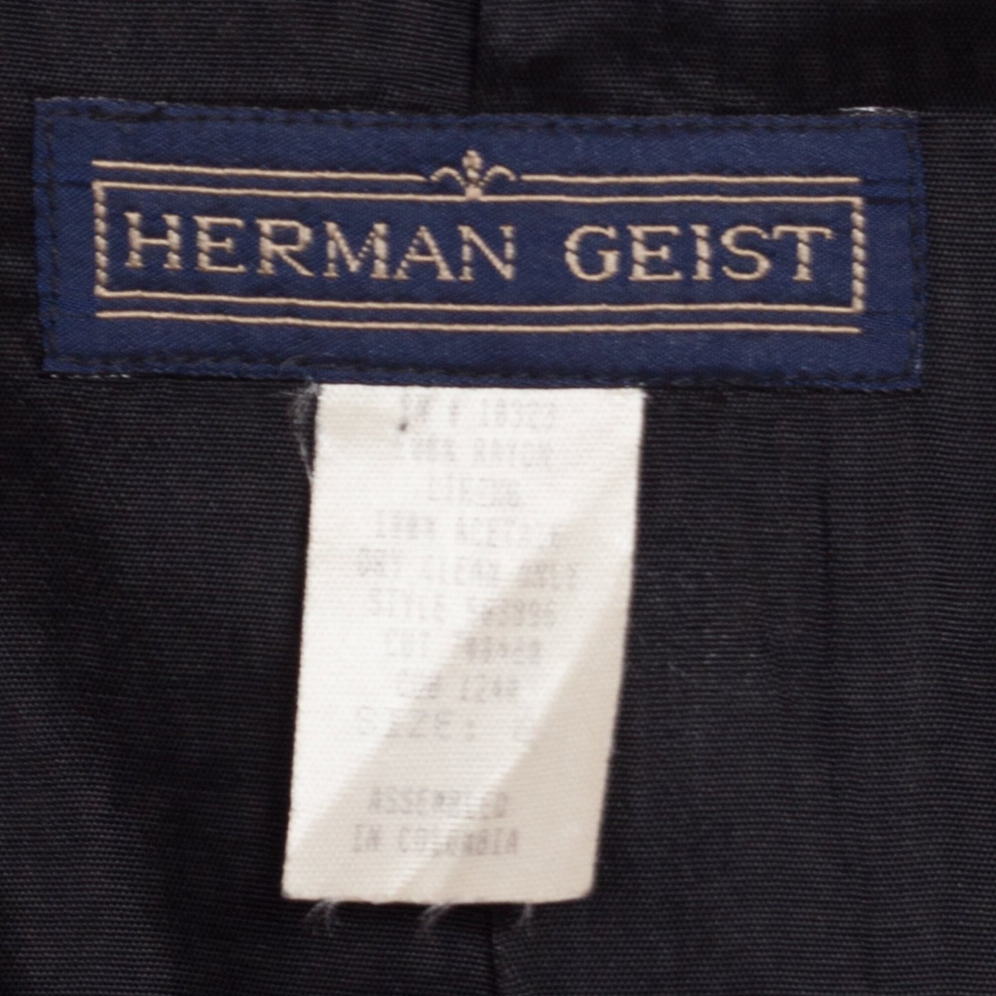 80s Black & White Gingham Button Up Dress - Medium | Vintage Herman Geist Sleeveless V Neck Mini Suit Dress