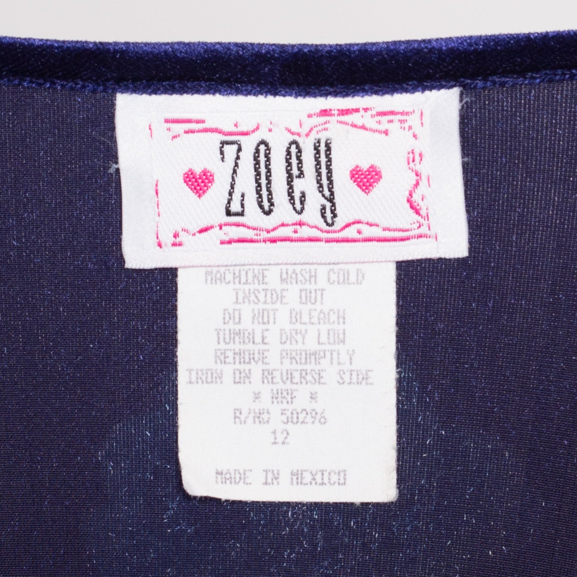 90s Y2K Blue Floral Velvet Dress - Extra Small | Vintage Sleeveless Stretchy Mini Shift Dress