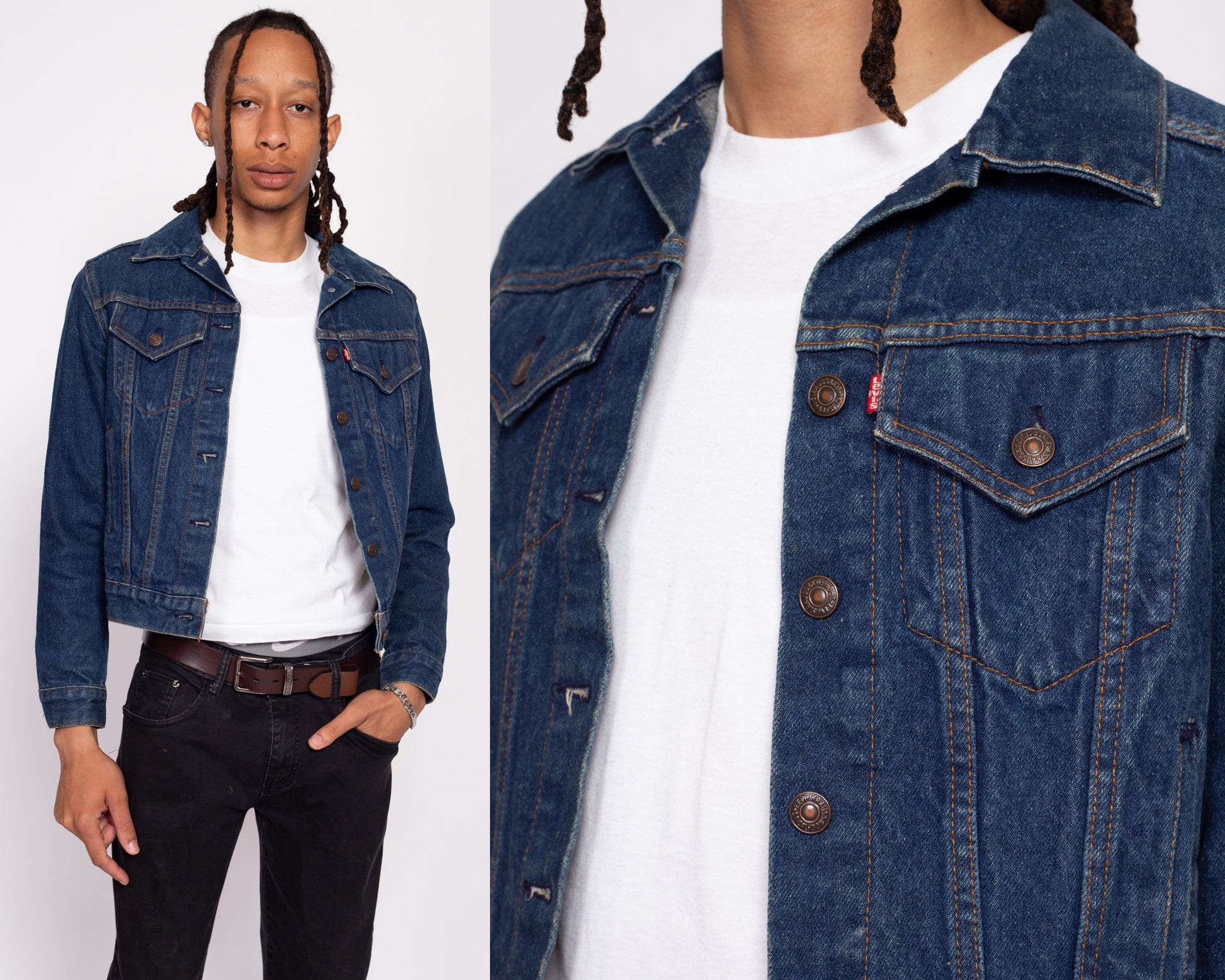 Levi's 80s Dark Wash Denim Jacket