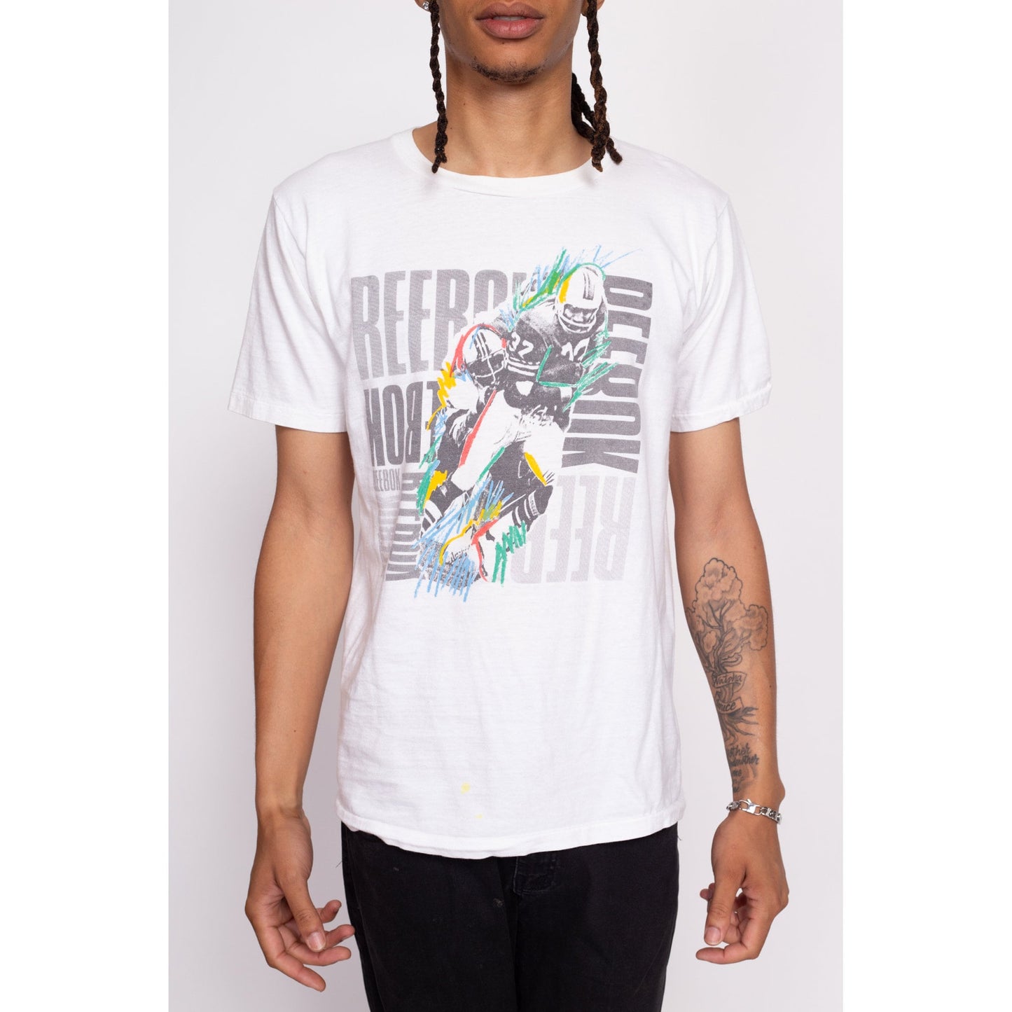 90s Reebok NFL T Shirt - Men's Medium | Vintage Football Graphic Tee