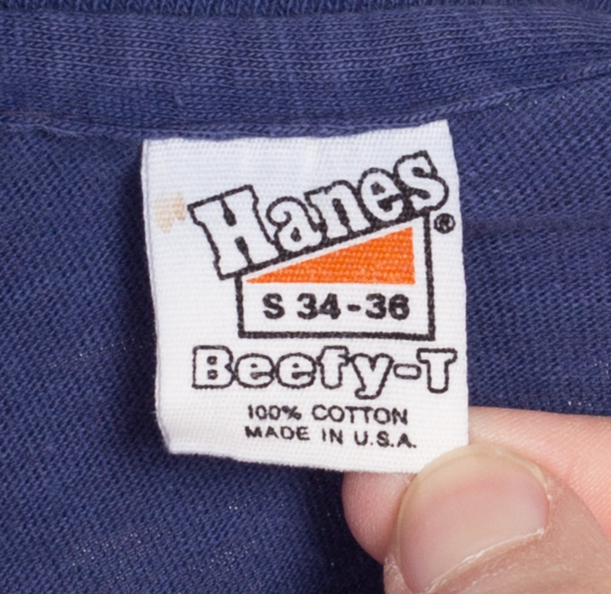 70s Hawaii Beach Bum T Shirt - Unisex Small | Vintage Navy Blue Footprint Graphic Tourist Tee