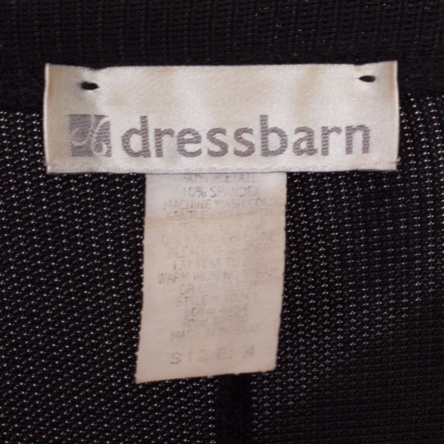 90s Black Scoop Neck Slinky Mini Dress - Small to Medium | Vintage Minimalist Short Sleeve Stretchy Grunge Dress