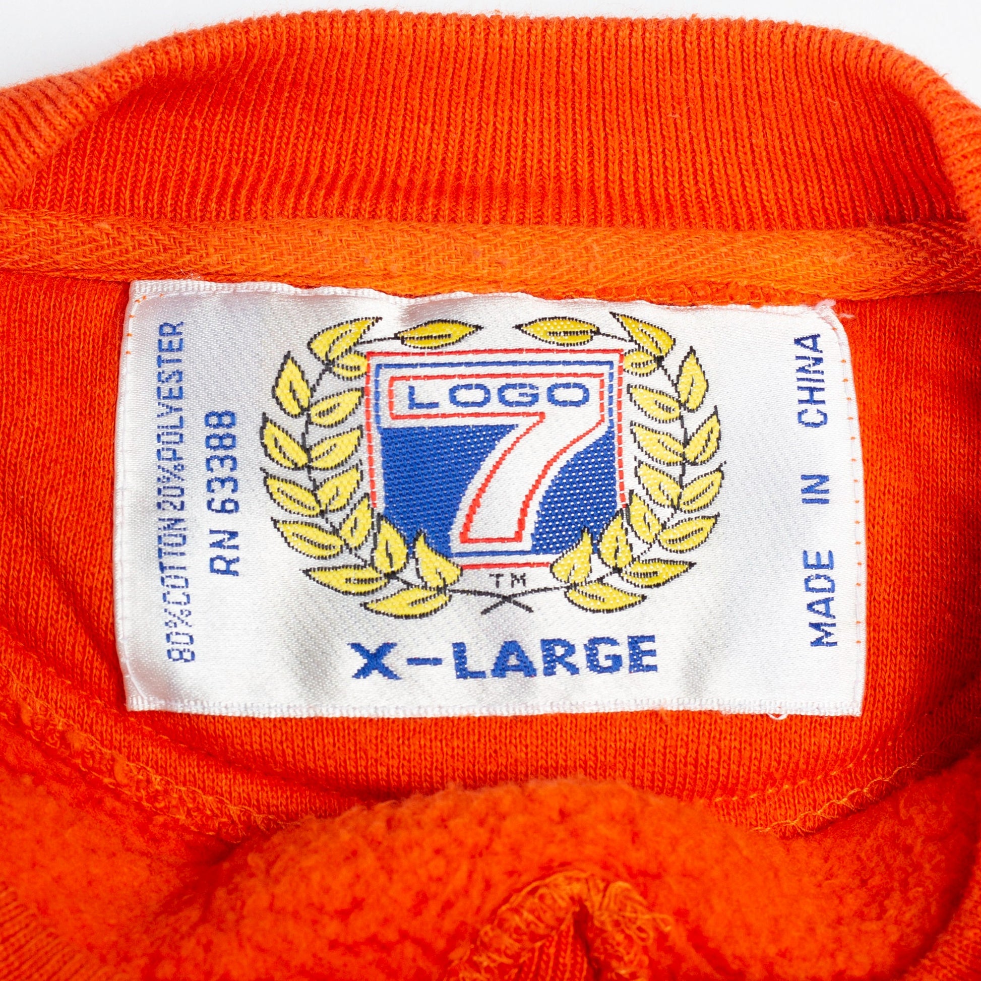 90s Denver Broncos NFL Sweatshirt - Men's XL | Vintage 1996 Logo 7 AFC Champions Football Graphic Crewneck