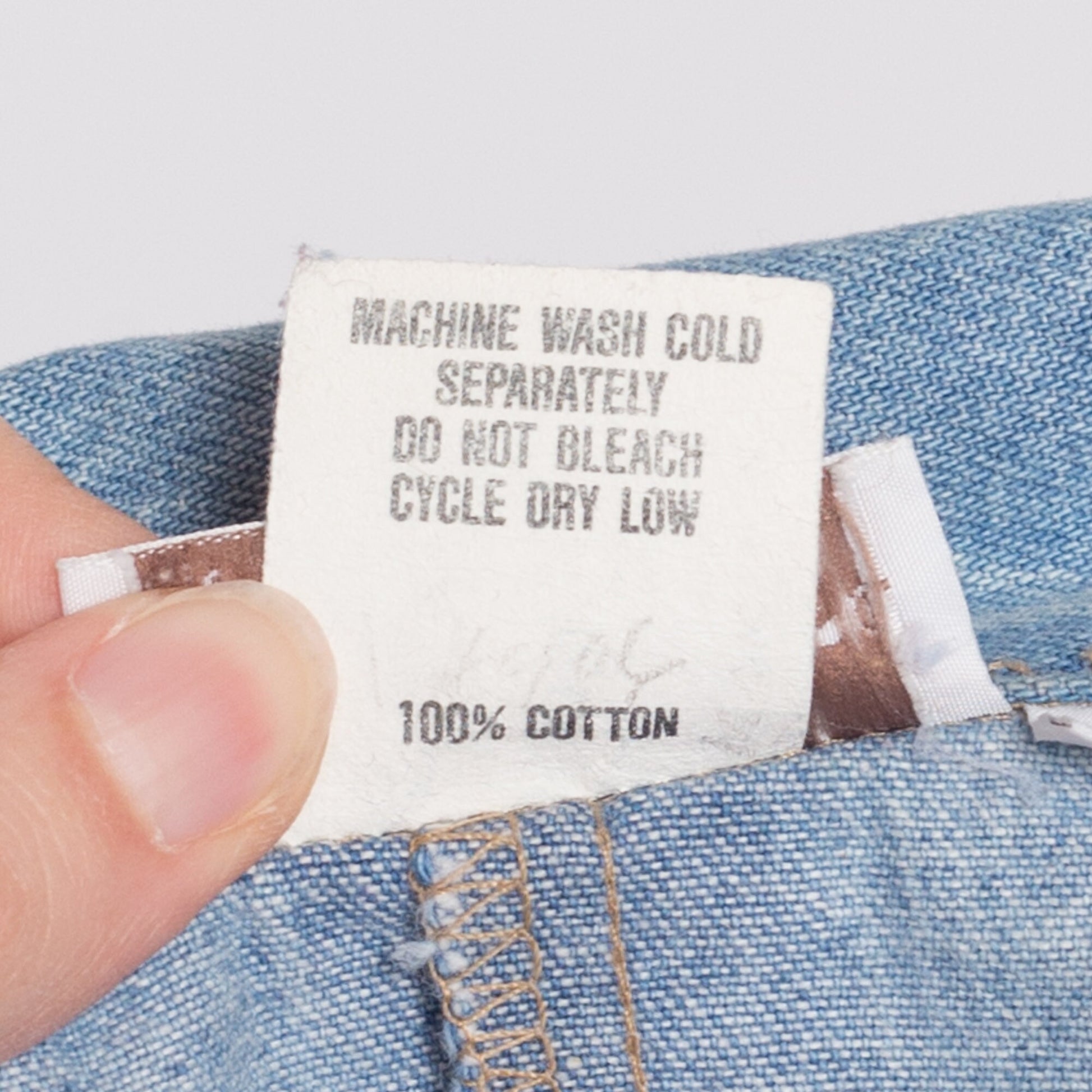 80s Denim Snap Front Mini Dress - Small to Medium | Vintage Ideas Epaulette 3/4 Sleeve Fitted Jean Shirtdress