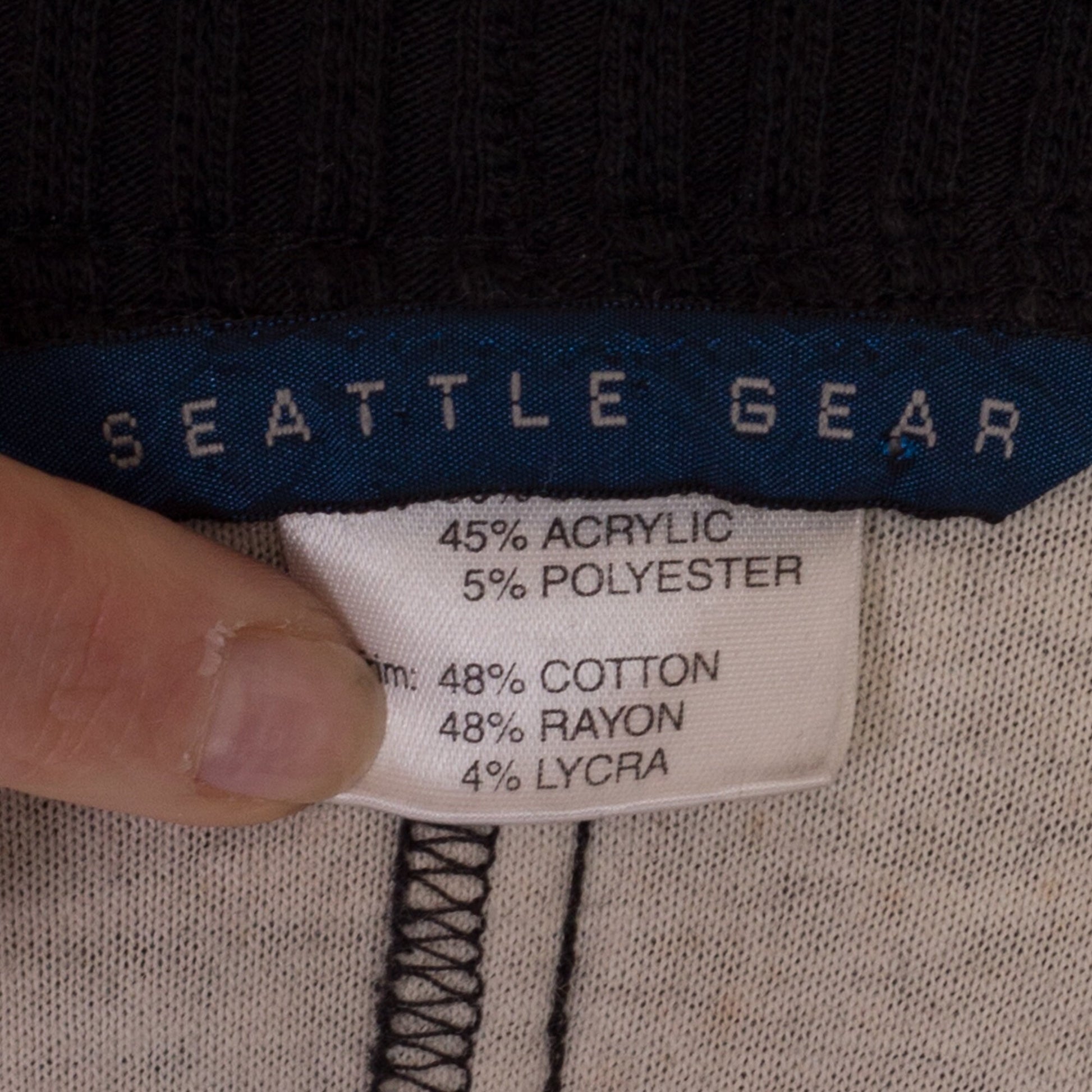 90s Seattle Gear Two Tone Jumpsuit - Small | Vintage Fleece Dolman Sleeve Half Zip Ribbed Pantsuit