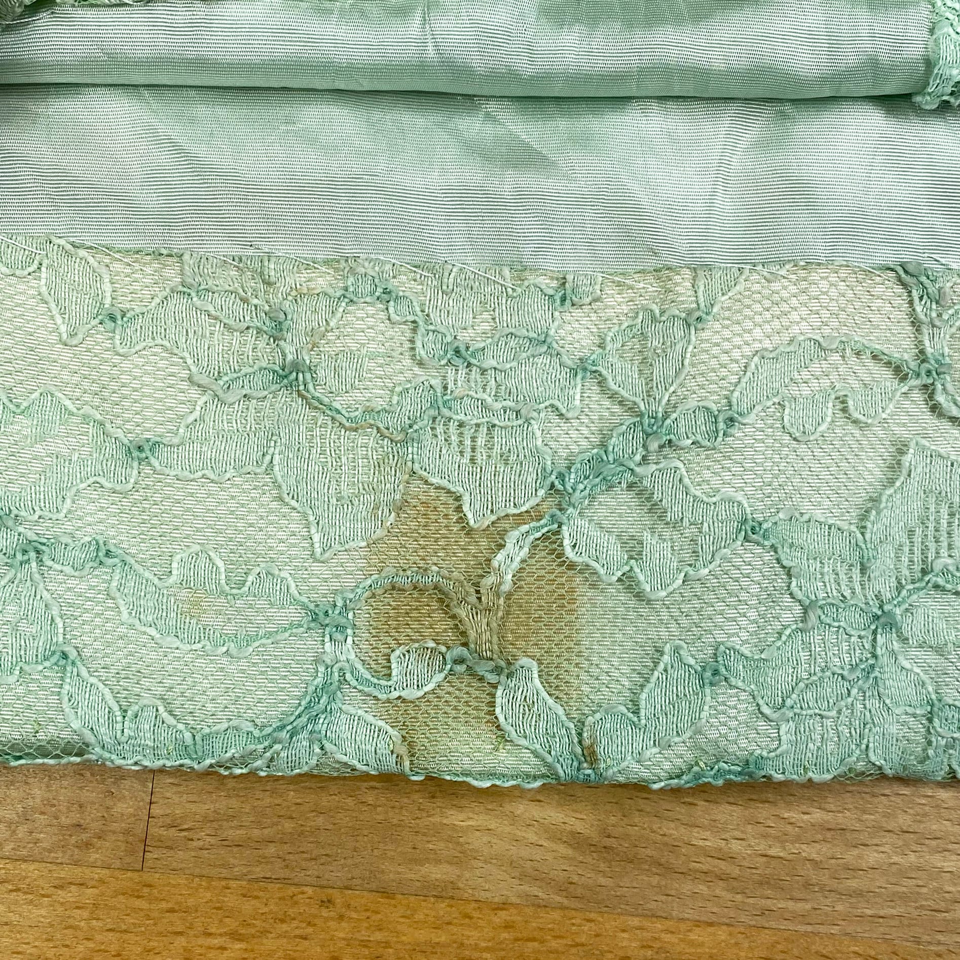 60s Mint Green Lace Micro Mini Dress, As Is - Extra Small 60s Mint Green Lace Micro Mini Dress, As Is - Extra Small