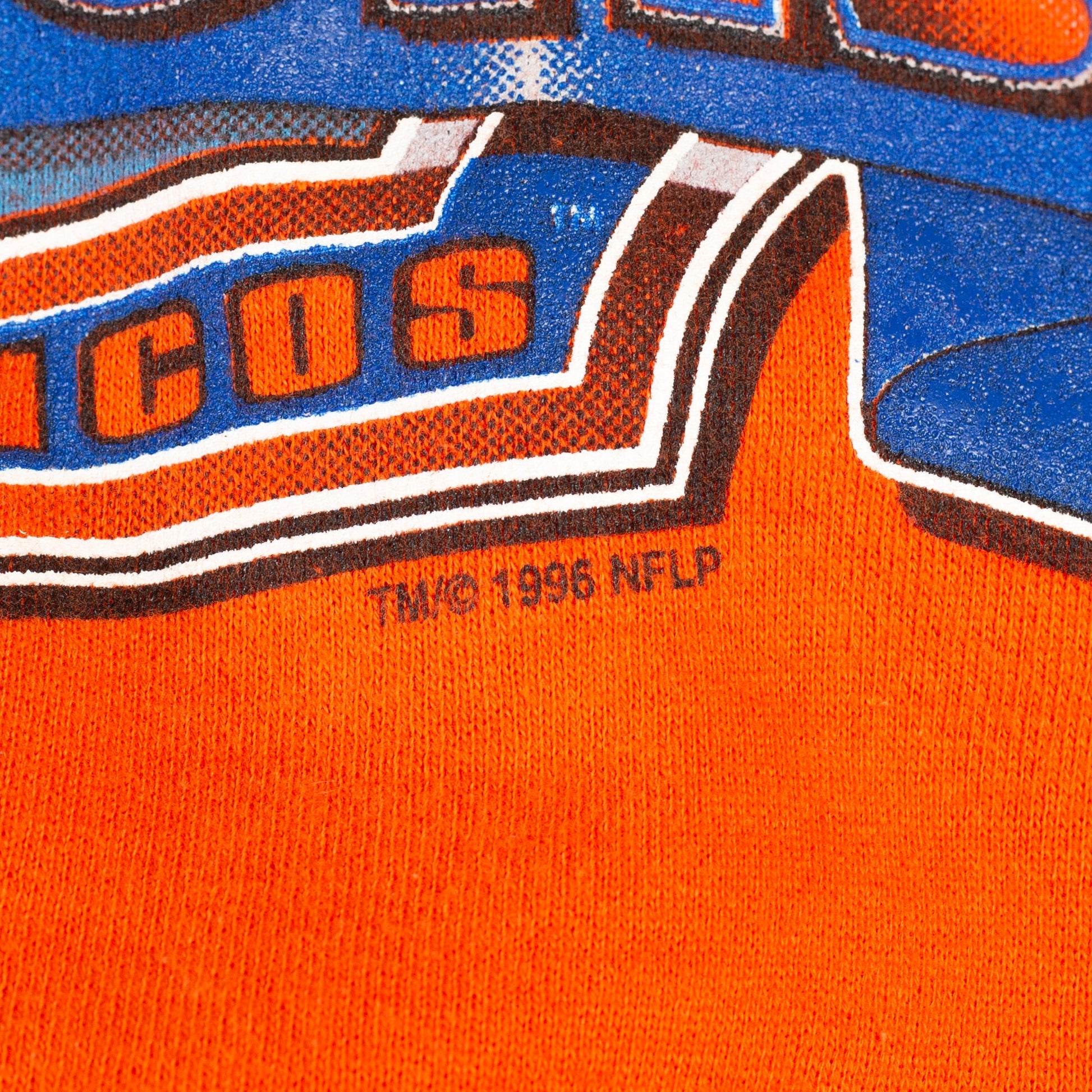 90s Denver Broncos NFL Sweatshirt - Men's XL | Vintage 1996 Logo 7 AFC Champions Football Graphic Crewneck