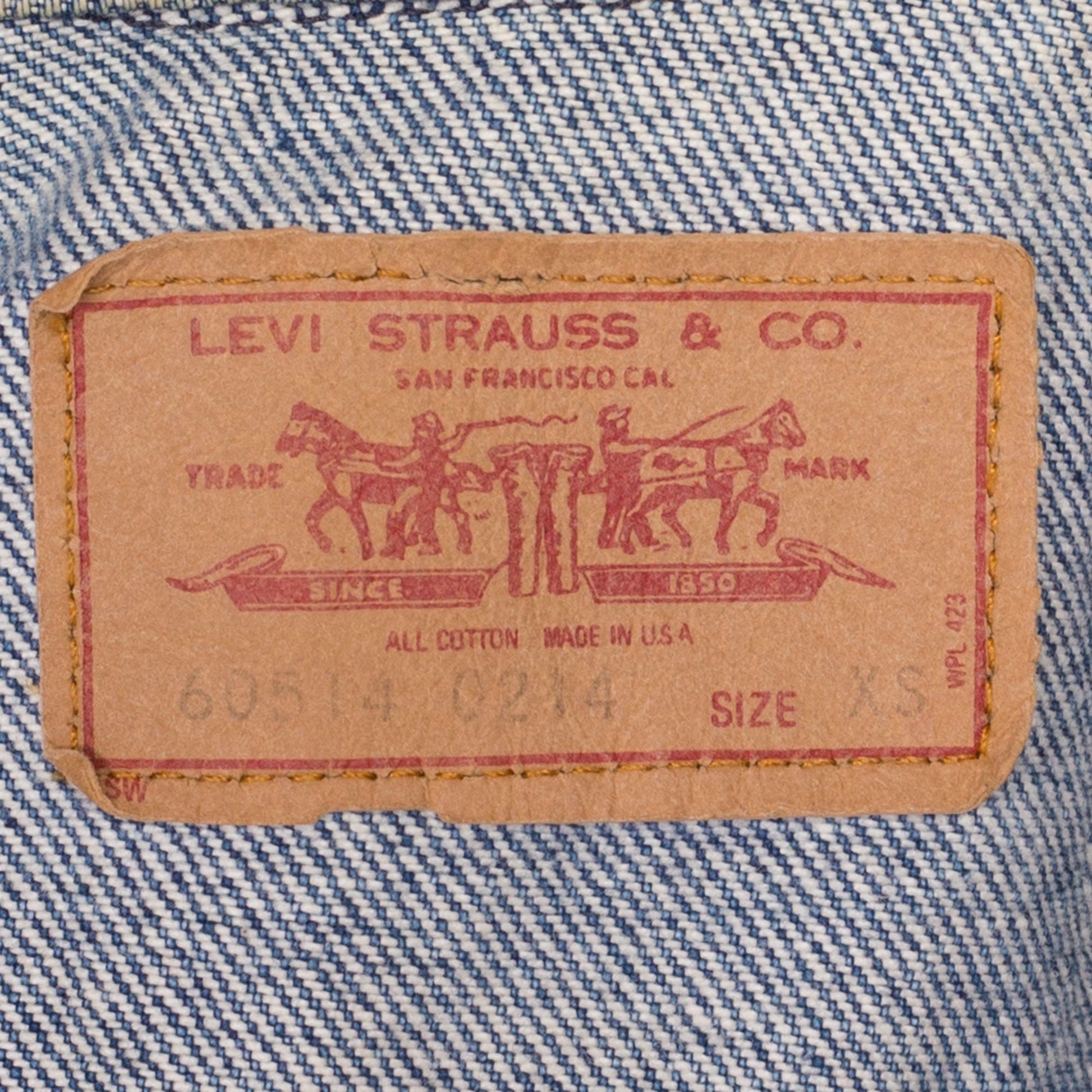 80s Levi's Denim Harley Davidson Vest - XS to Small | Vintage Sleeveless Biker Jacket