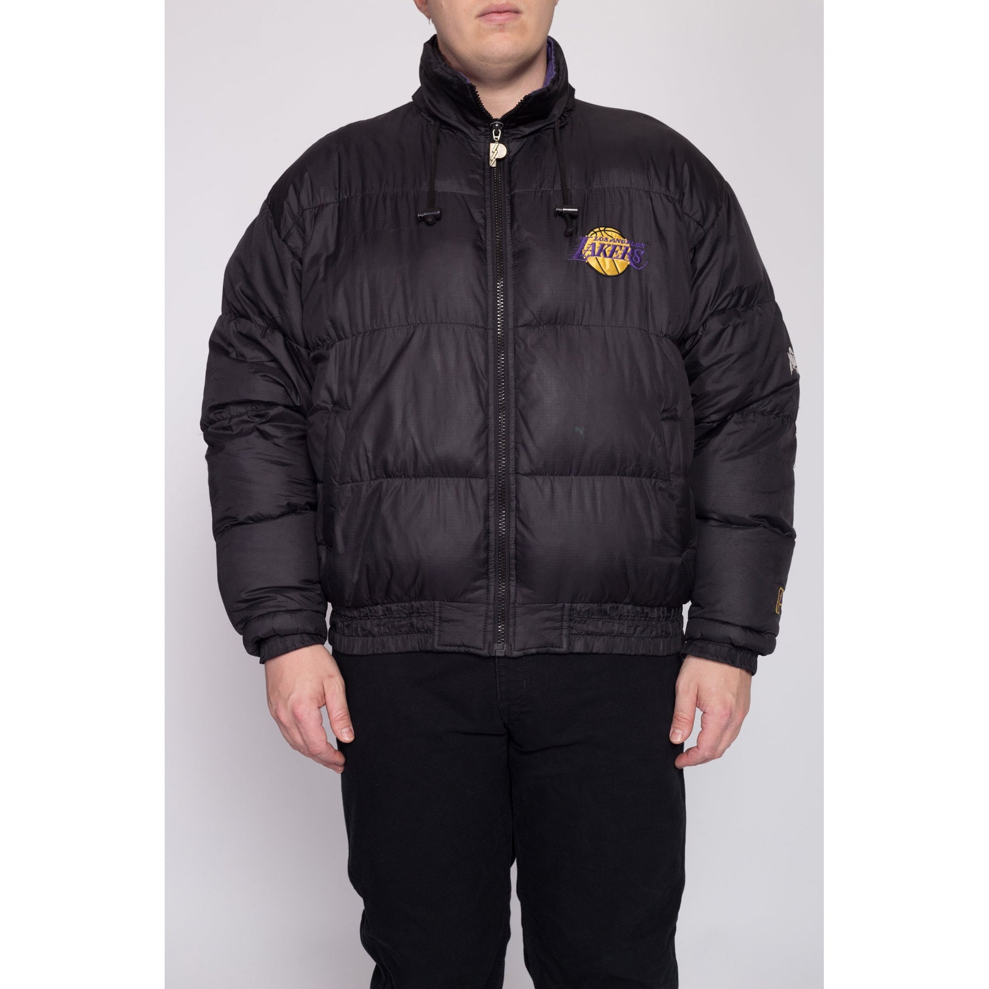 La Lakers 90s Pro Player Down Feather Puffer Jacket