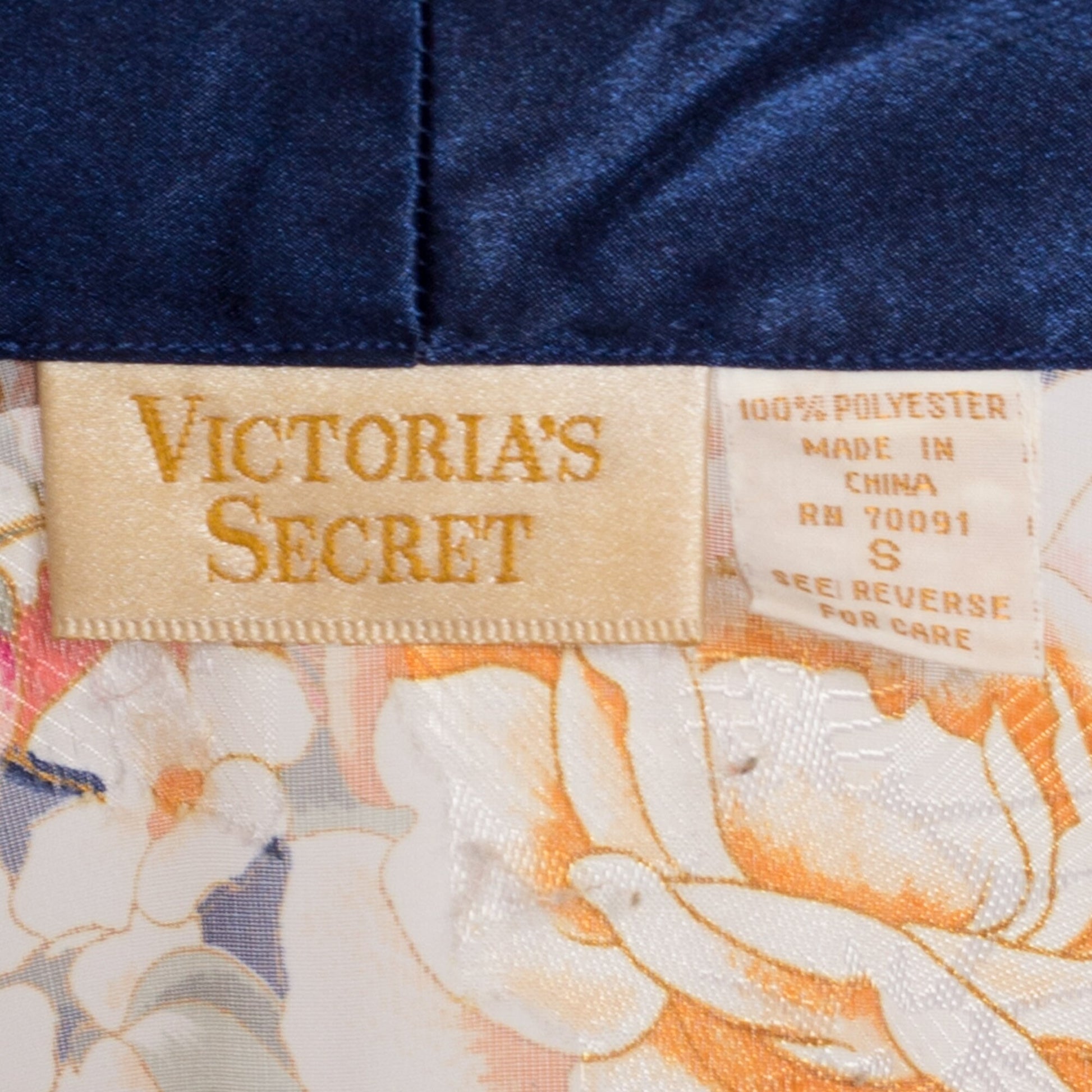 90s Sheer Floral Loungewear Crop Top - One Size | Vintage Victoria's Secret Jacquard Boho Oversized Tent Blouse