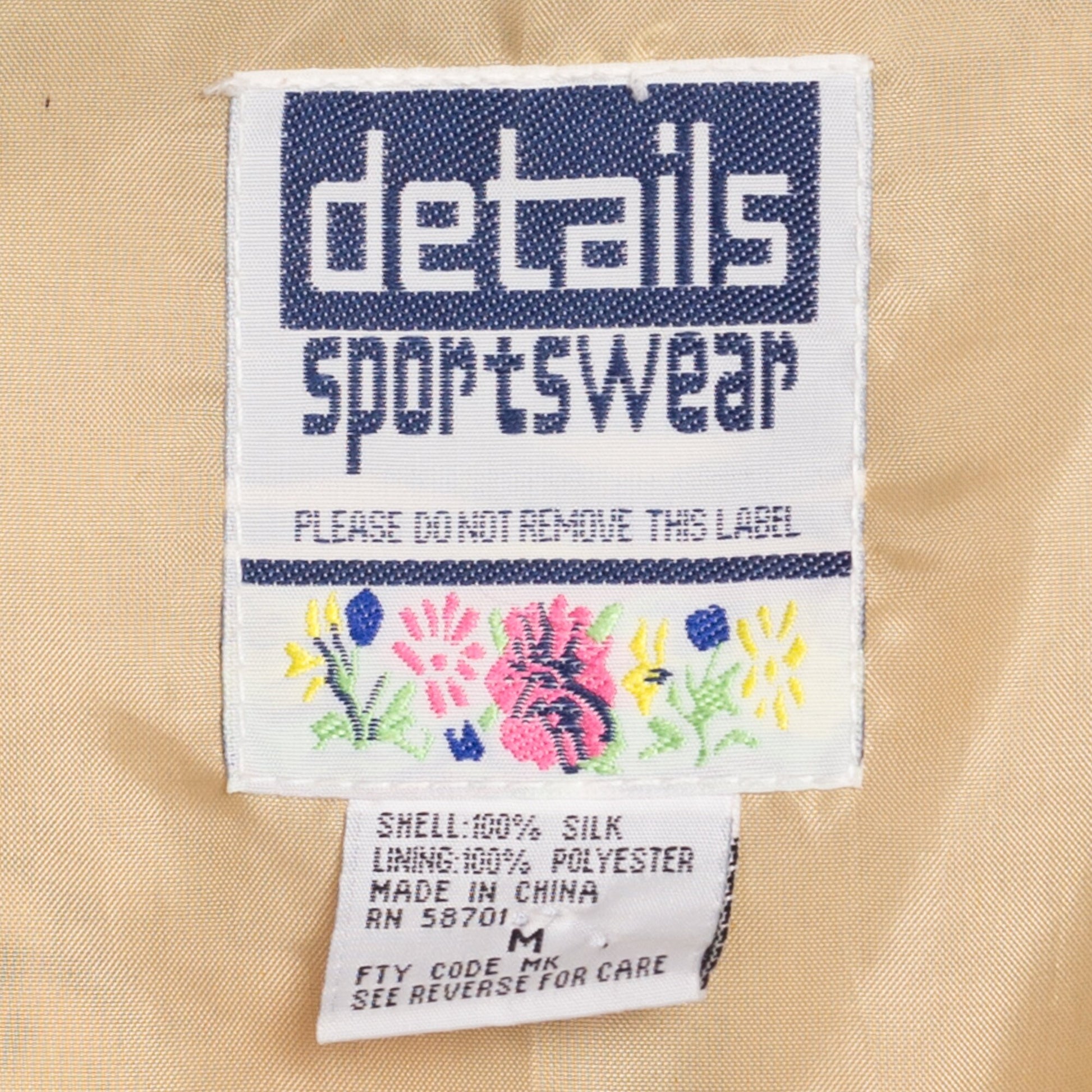 80s Silk Snakeskin Windbreaker Jacket - Medium | Vintage Abstract Animal Print Oversize Zip Up Bomber