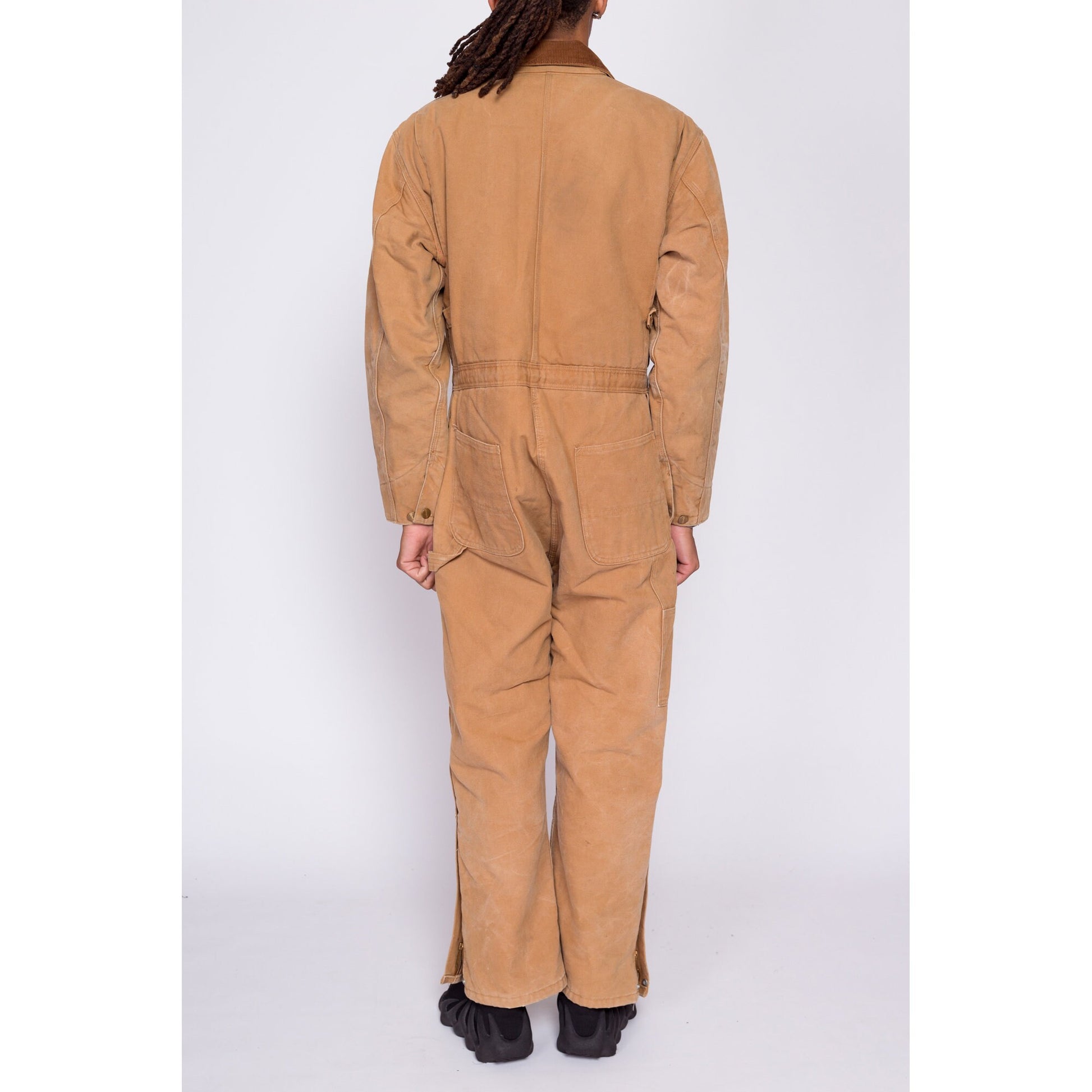 90s Carhartt Made in USA Insulated Coveralls - 42 Short