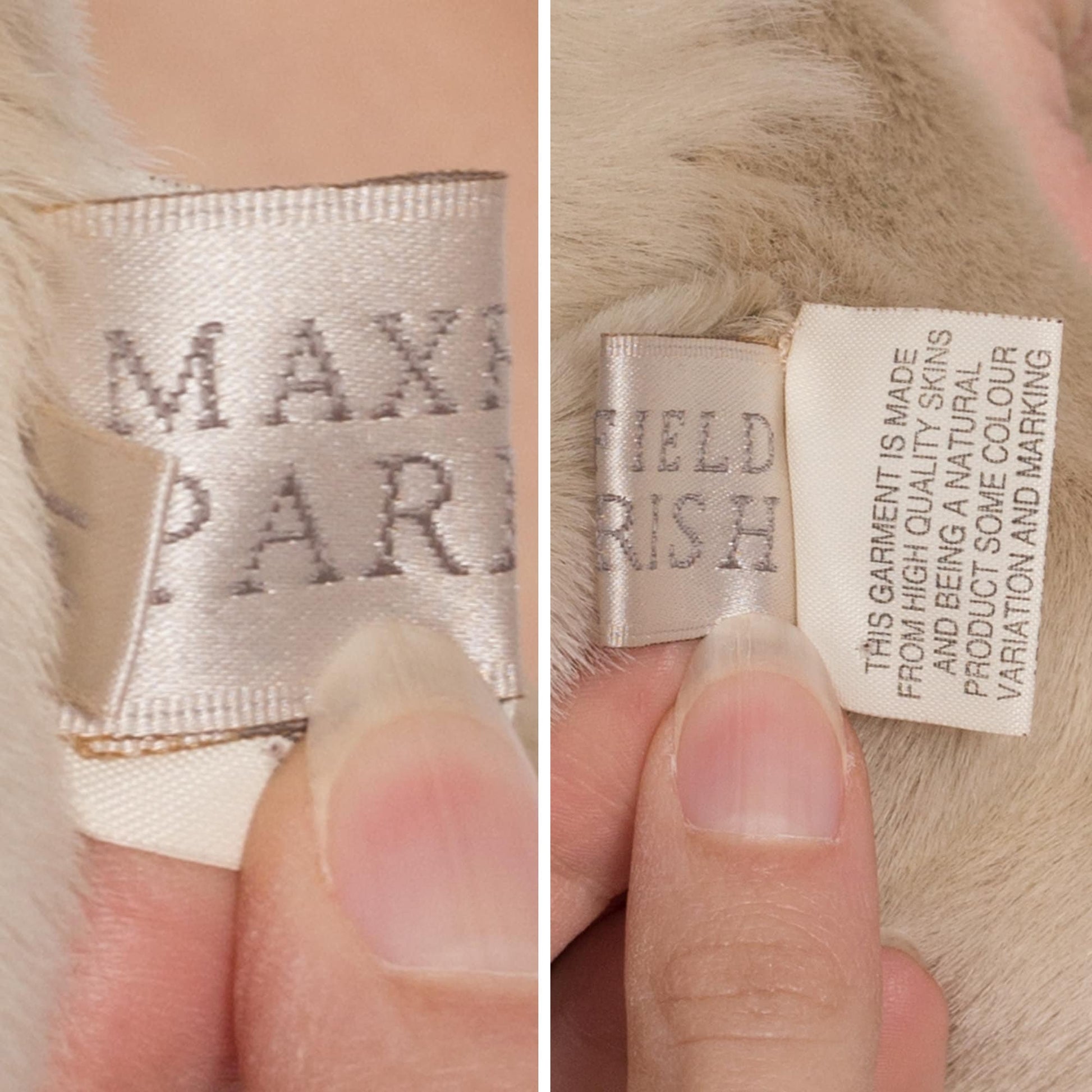 Vintage Maxfield Parrish Cowhide Leather Jacket - Small | 90s Y2K Hair On Real Fur Western Boho Coat