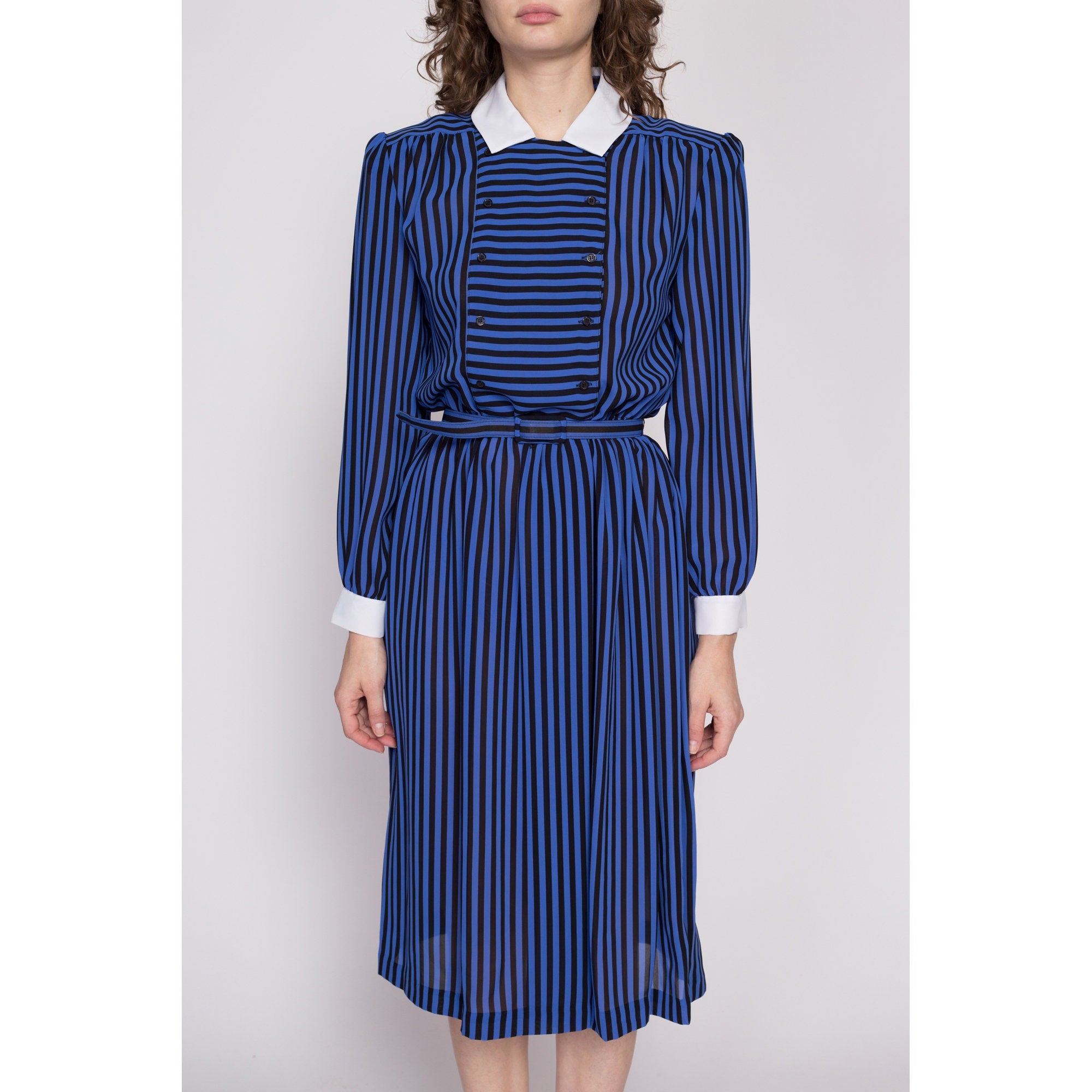 Multicolor Winter Stripes Short Sleeve Midi Dress – FARM Rio