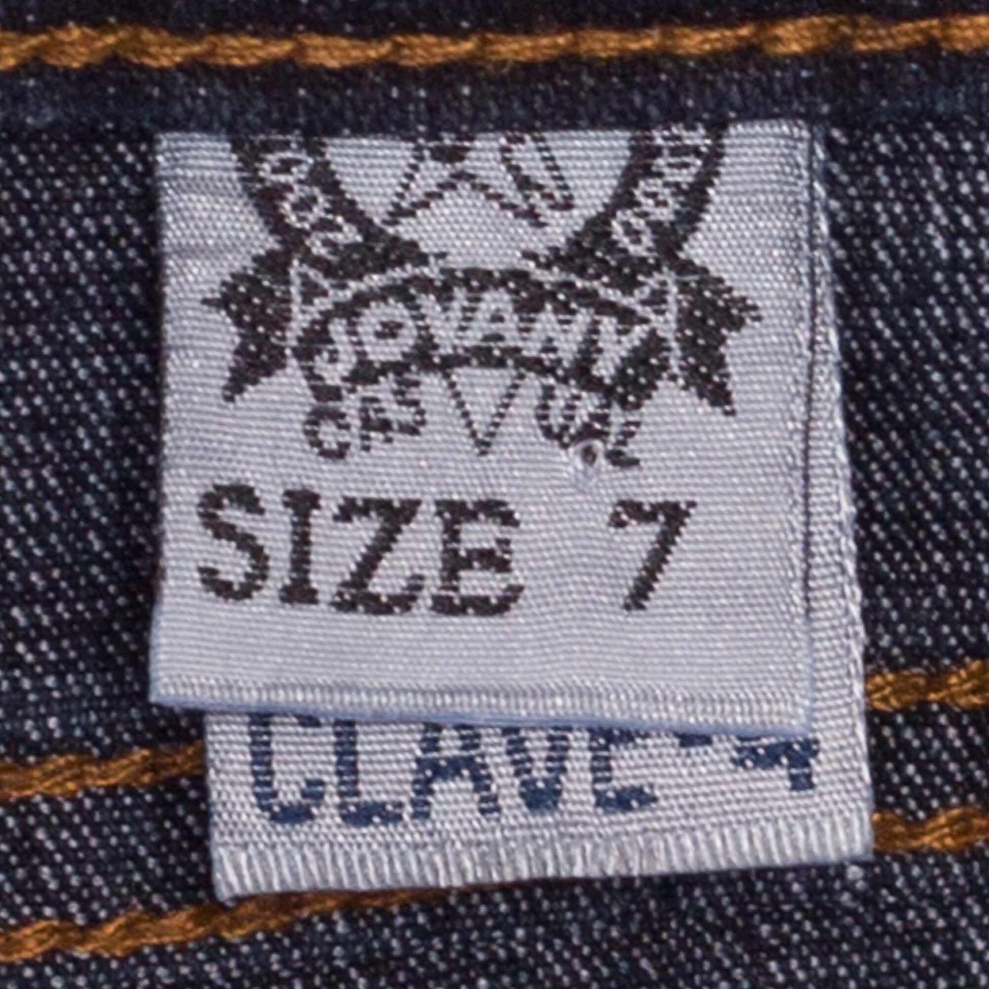 Y2K Low Rise Patchwork Pocket Jeans - Small | Vintage Dark Wash Denim Flared Jeans