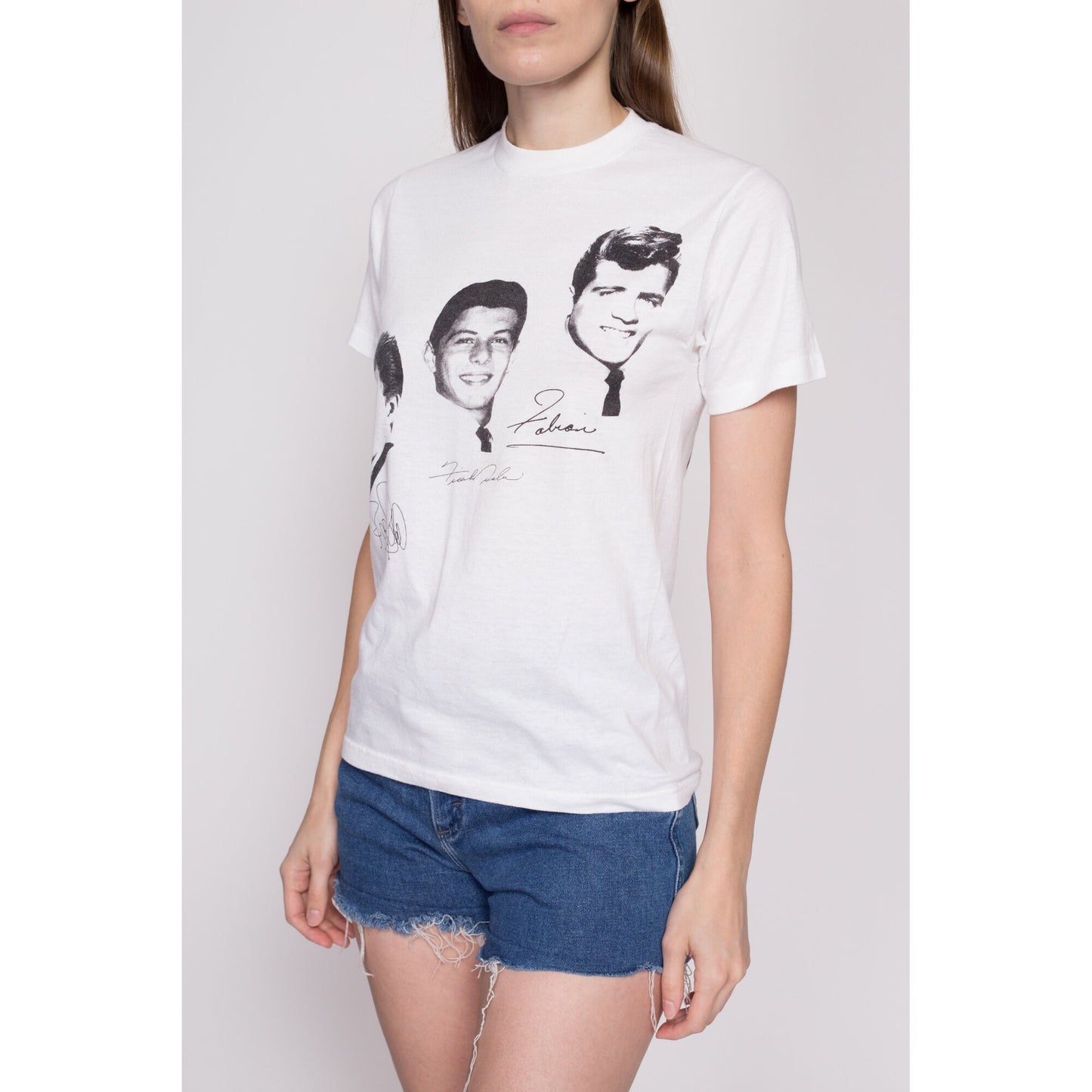 XS-S| 80s Dick Fox's Golden Boys Of Bandstand T Shirt - Unisex XS to Small | Vintage Autograph Print Graphic Music Tee
