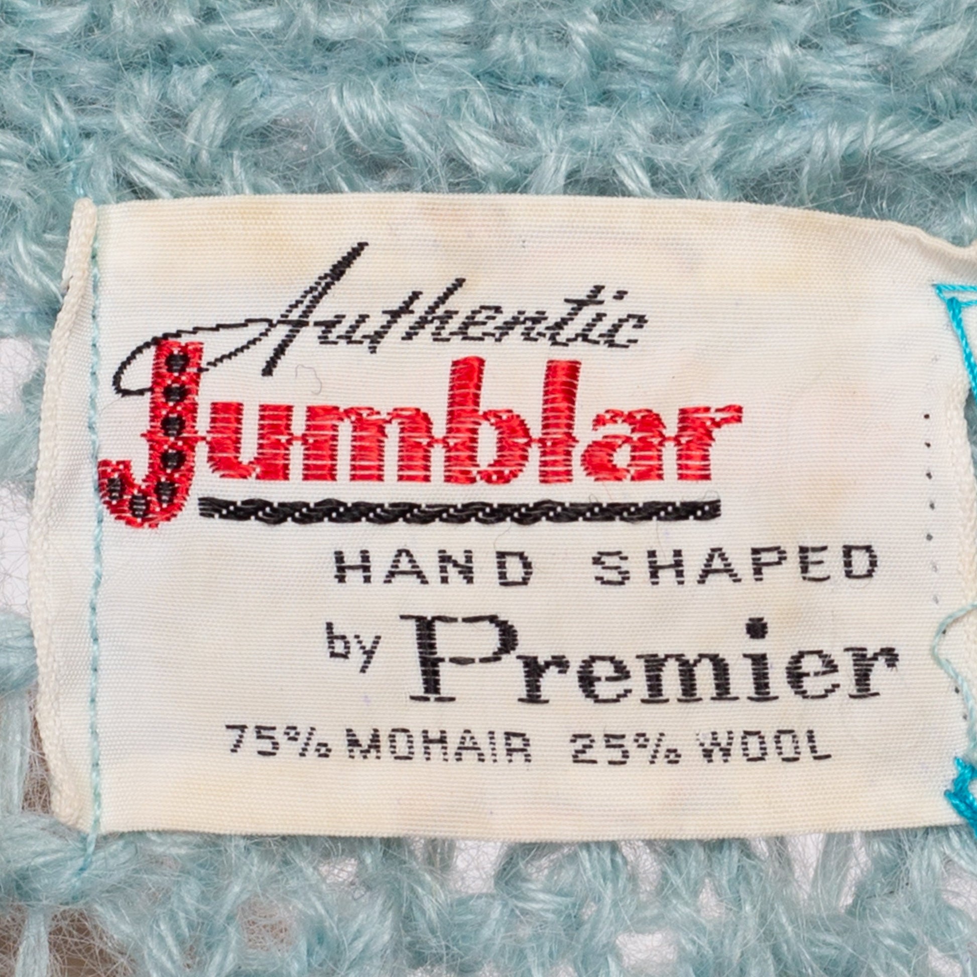 M| 70s Aqua Blue Mohair Wool Sweater - Medium | Vintage Sheer V Neck Open Weave Knit Pullover