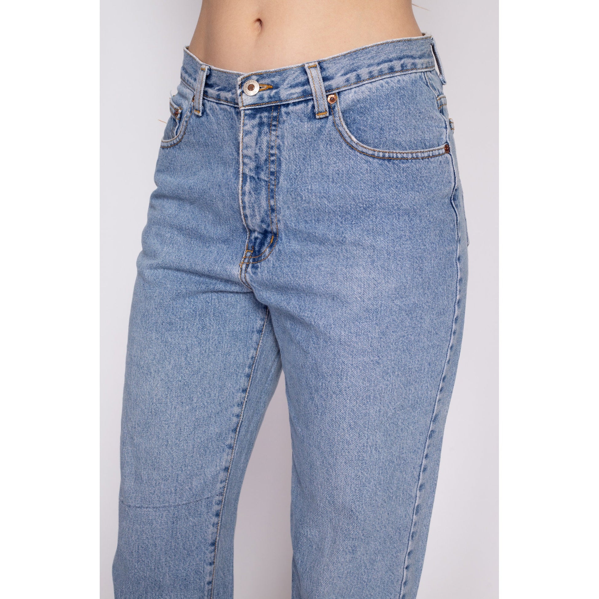 M| 90s The Limited High Waisted Jeans - Medium, 30" | Vintage Tapered Leg Stonewash Denim Boyfriend Jeans