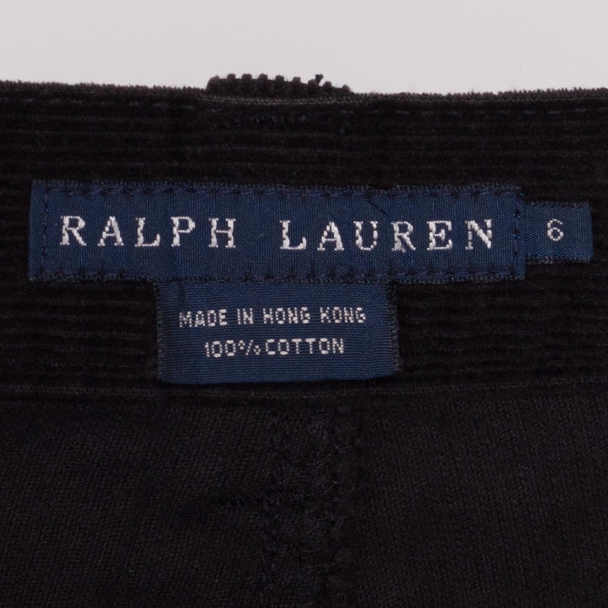 Small Y2K Ralph Lauren Black Corduroy Pants – Flying Apple Vintage