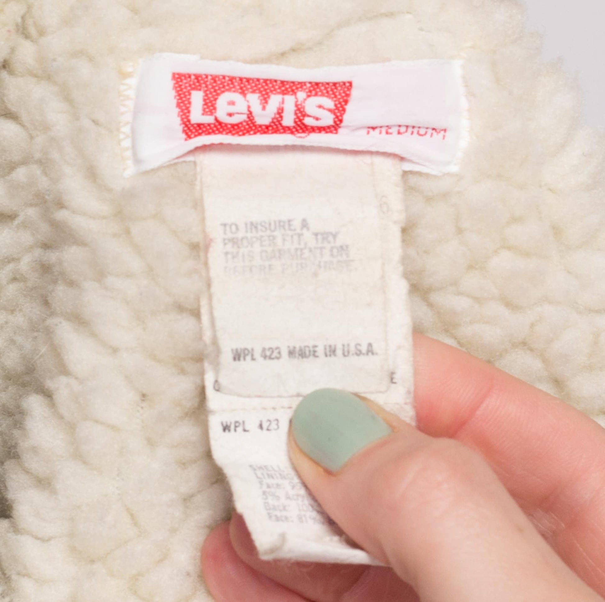 S| 70s 80s Levis Denim Sherpa Vest - Men's Small | Vintage Western Shearling Lined Sleeveless Jean Jacket