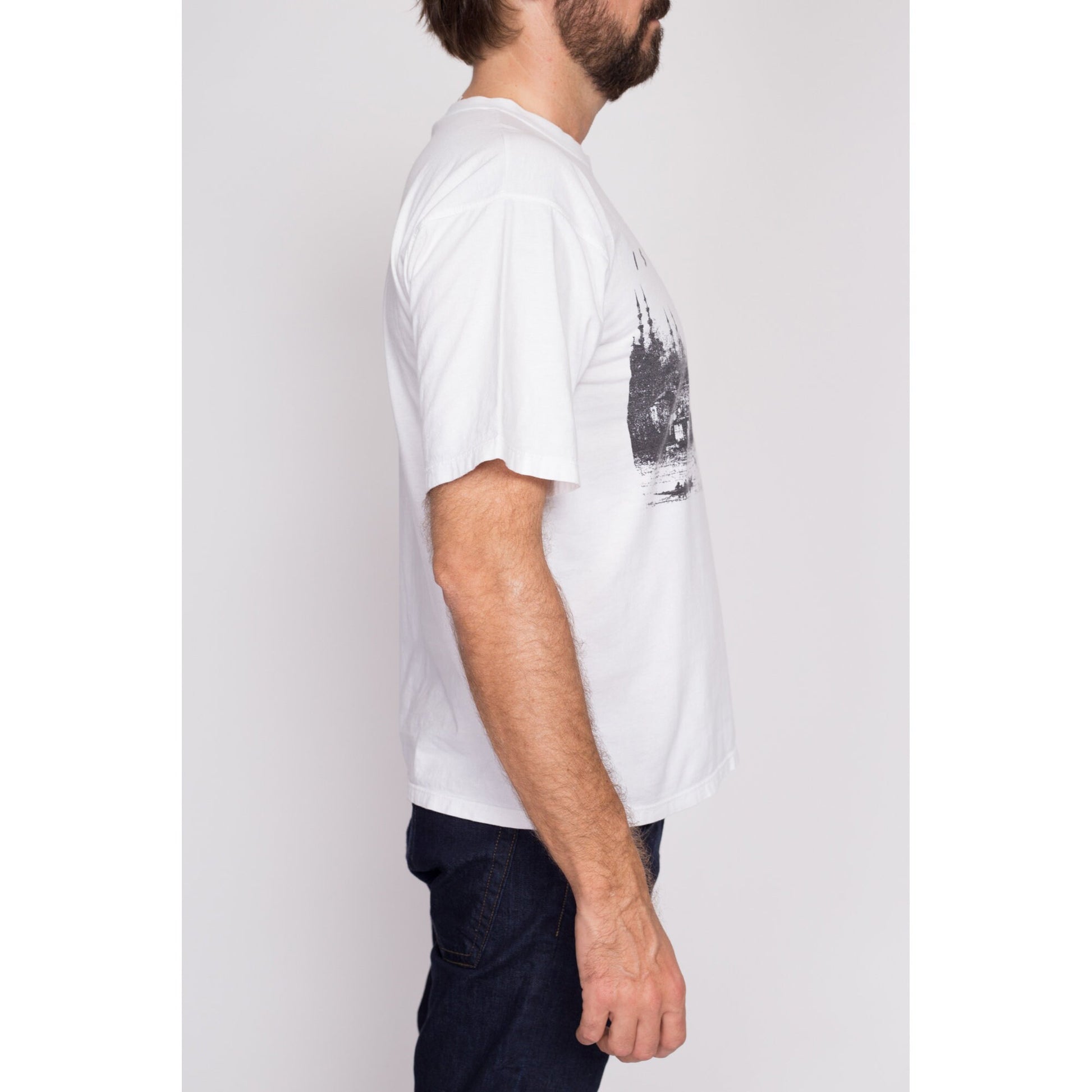 Medium Vintage Istanbul T Shirt | 90s Cotton Graphic Tourist Tee