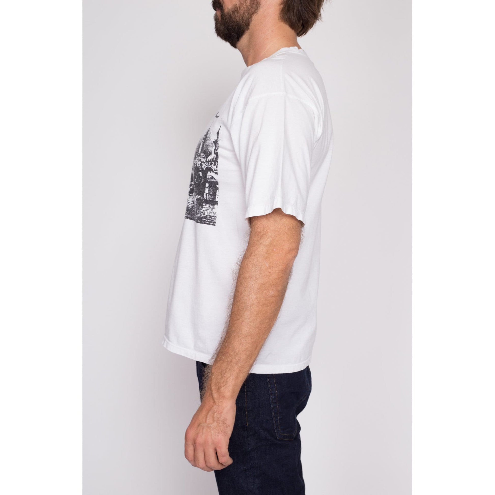 Medium Vintage Istanbul T Shirt | 90s Cotton Graphic Tourist Tee