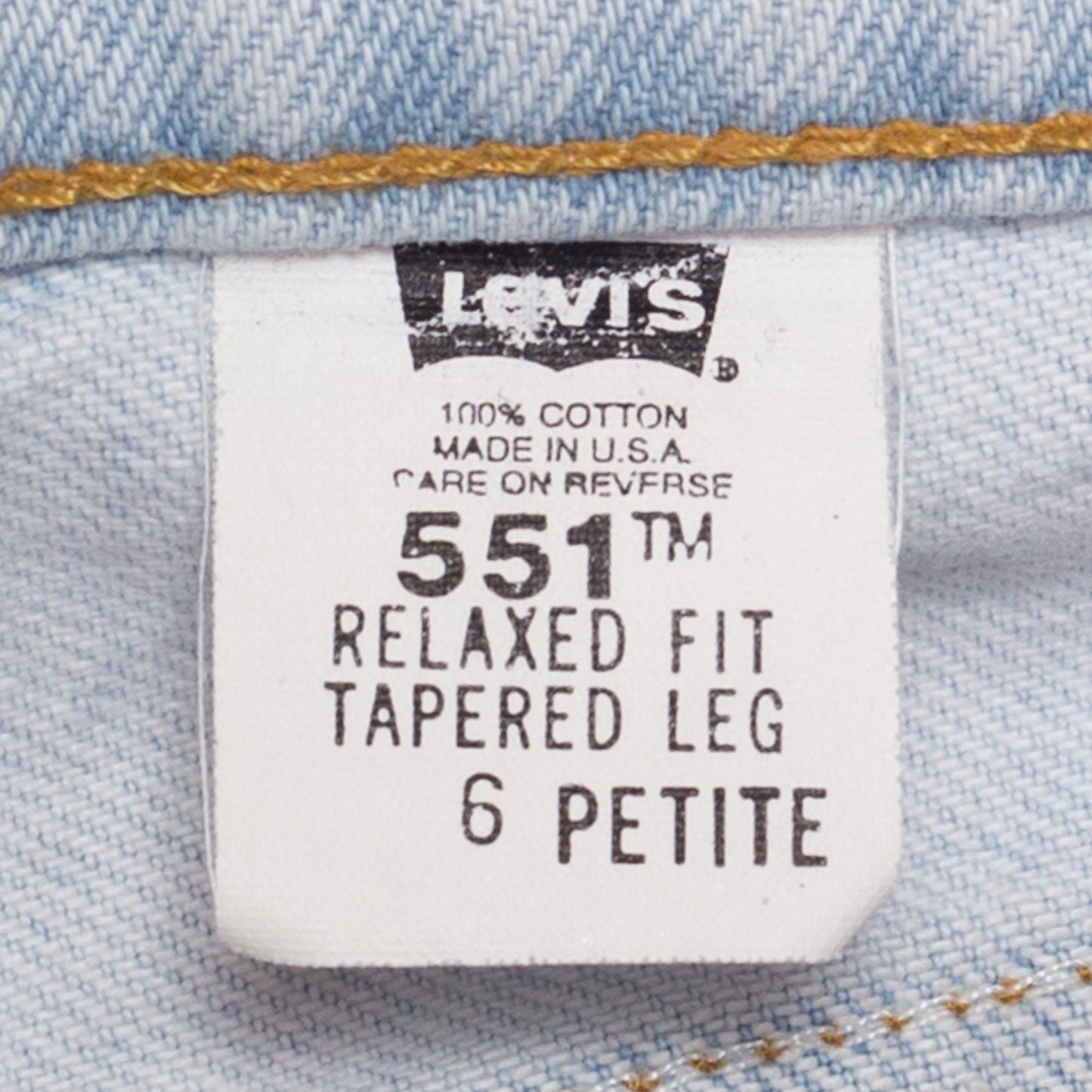 Small Vintage Levis 551 High Waisted Mom Jeans 28" | 80s 90s Levi's Light Wash Denim Relaxed Fit Tapered Leg Jeans