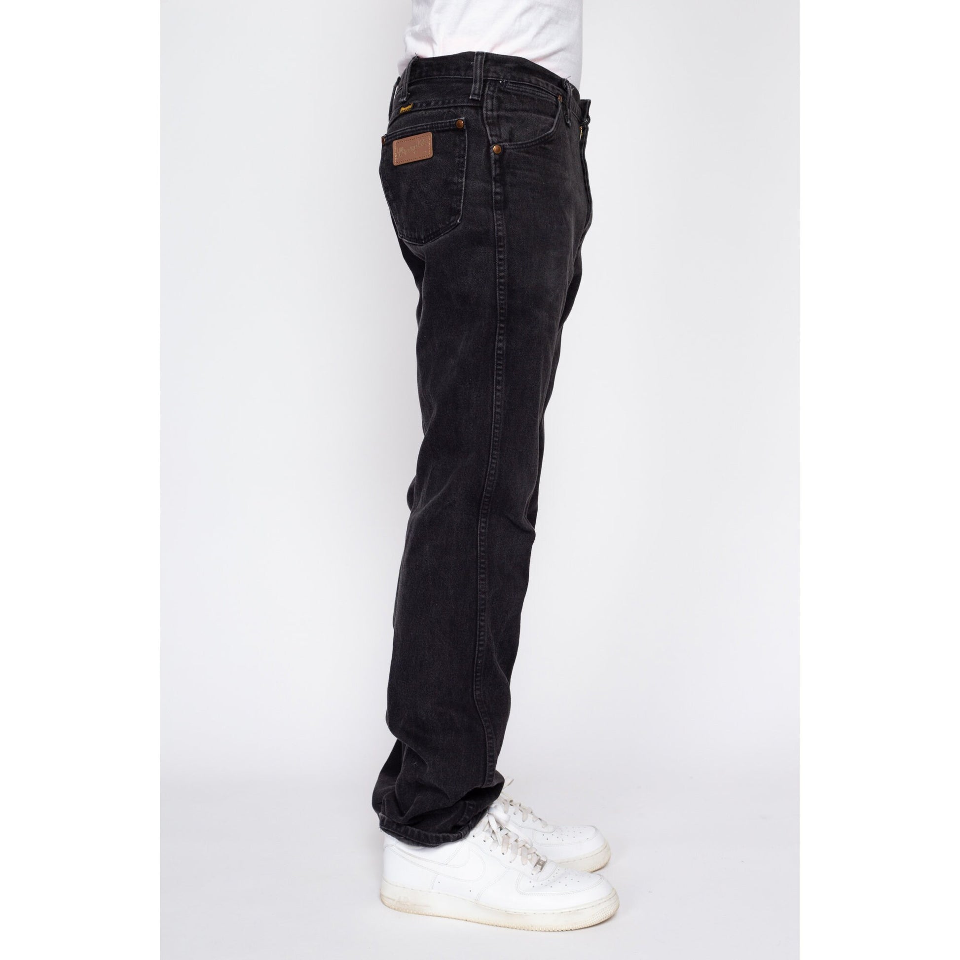 33x36 Vintage Wrangler Black Jeans – Flying Apple Vintage