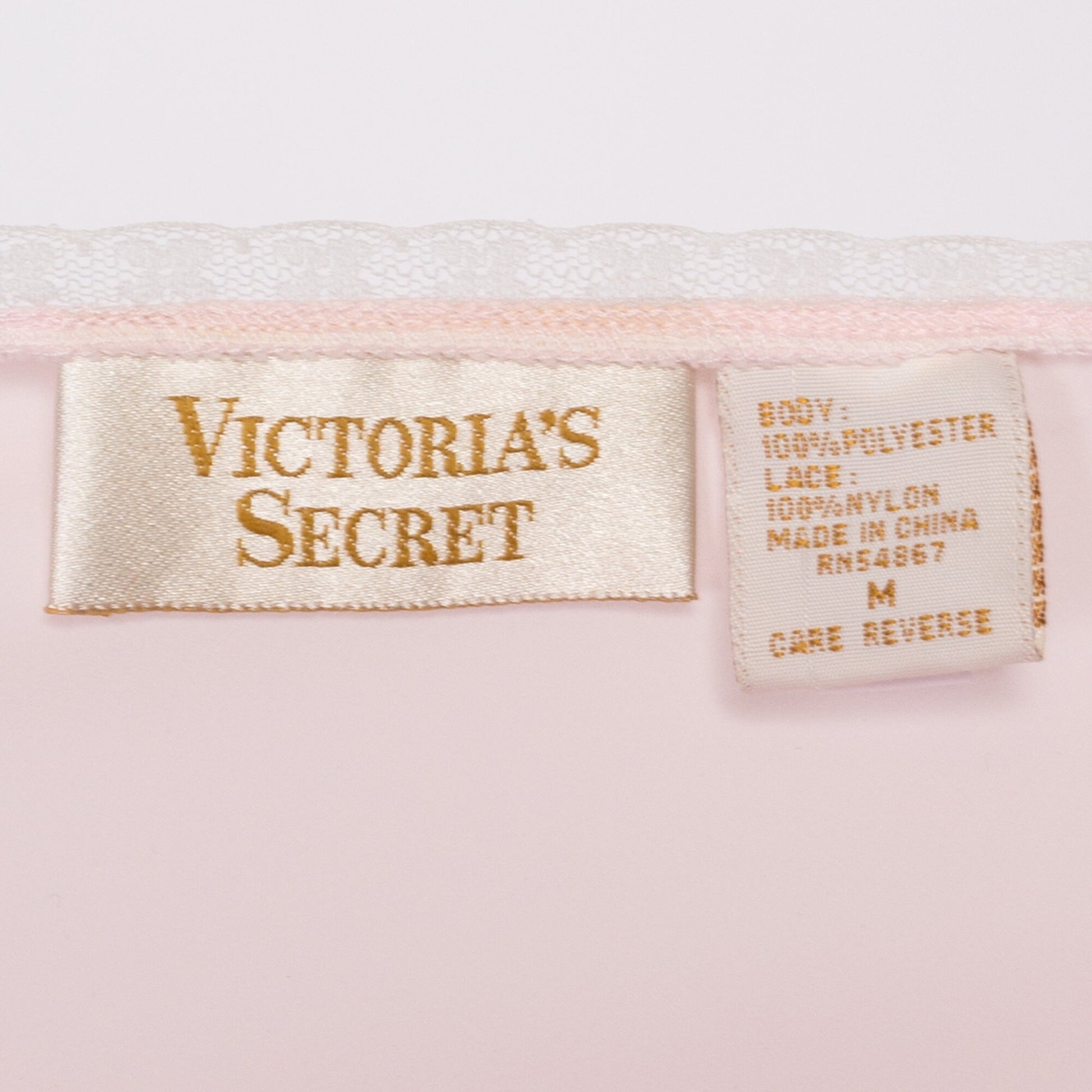 Vintage Retired Victoria's Secret PINK University Clothing 1986 Tag 