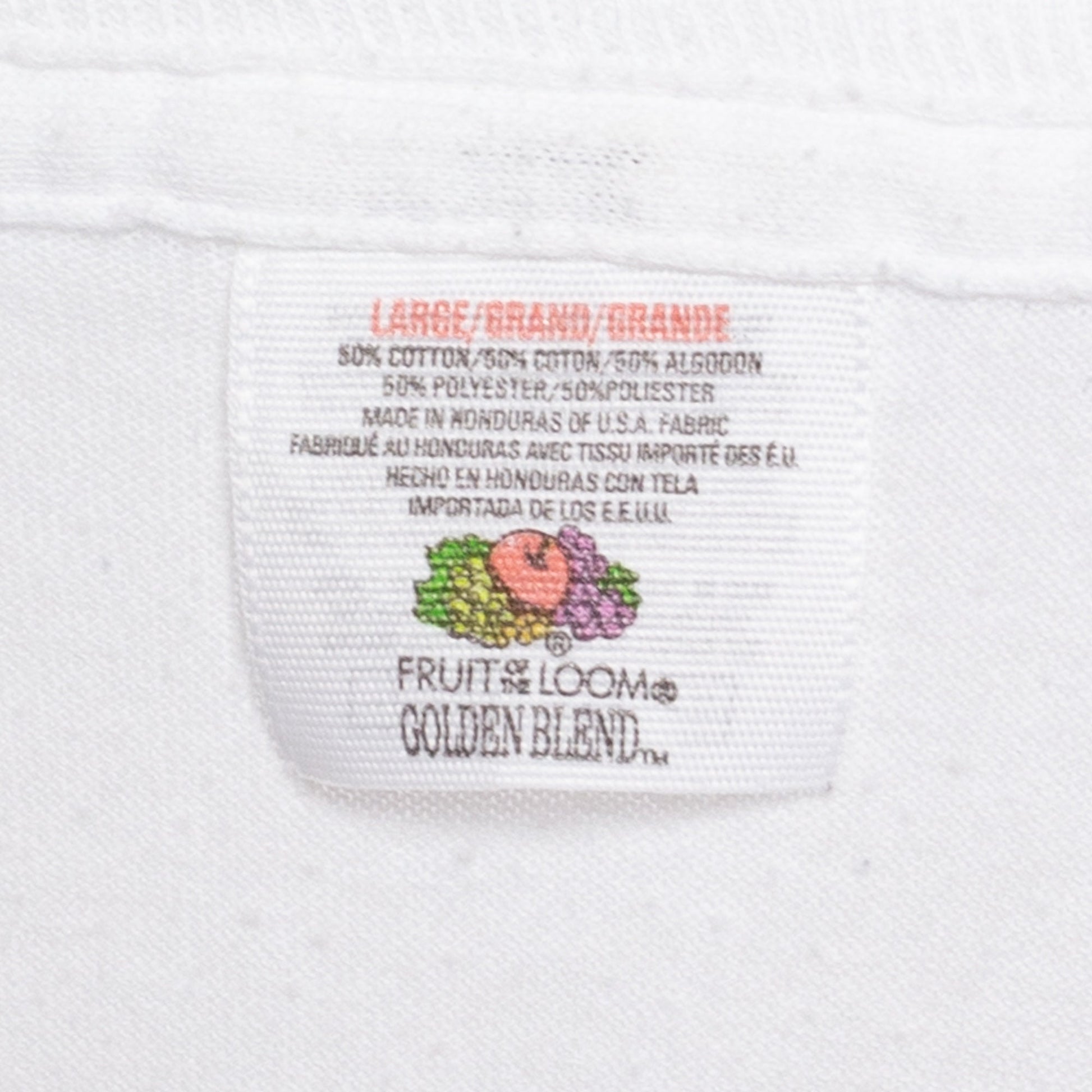 Med-Lrg 90s Plain White Pocket Tee | Vintage Short Sleeve Crewneck Undershirt T Shirt