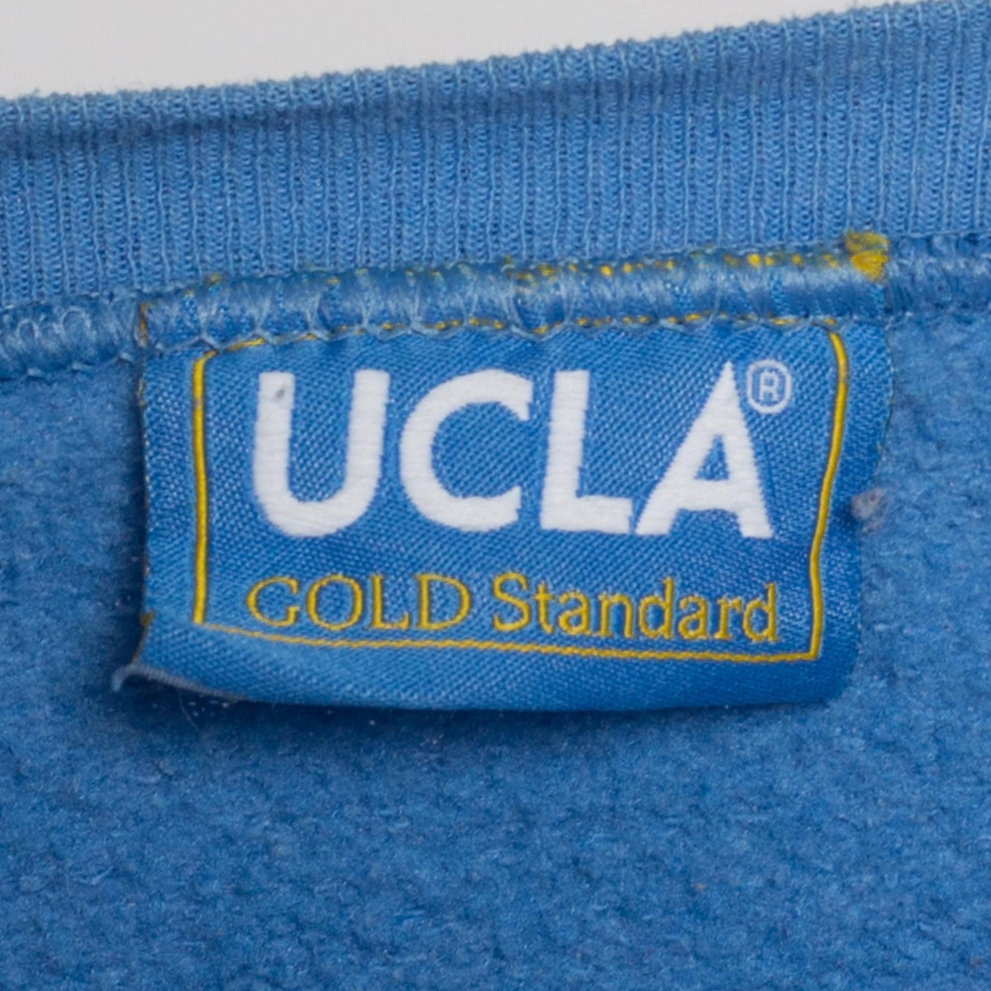 Large 90s UCLA Blue V Stitch Sweatshirt | Vintage University Of California Los Angeles Graphic Collegiate Crewneck