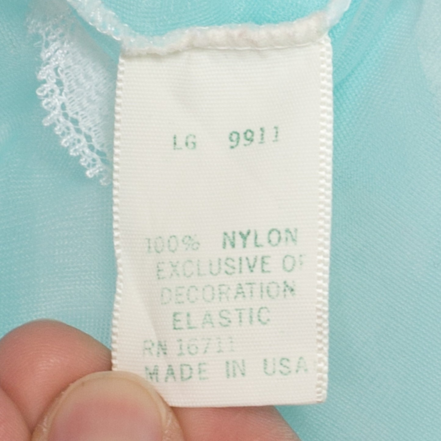 Medium 60s Blue Chiffon Babydoll Peignoir Set | Vintage Negligee Matching Outfit Mini Nightie & Robe