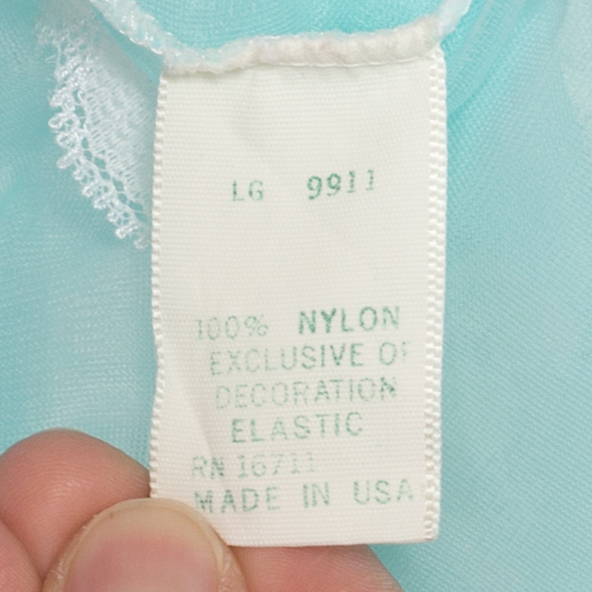 Medium 60s Blue Chiffon Babydoll Peignoir Set | Vintage Negligee Matching Outfit Mini Nightie & Robe
