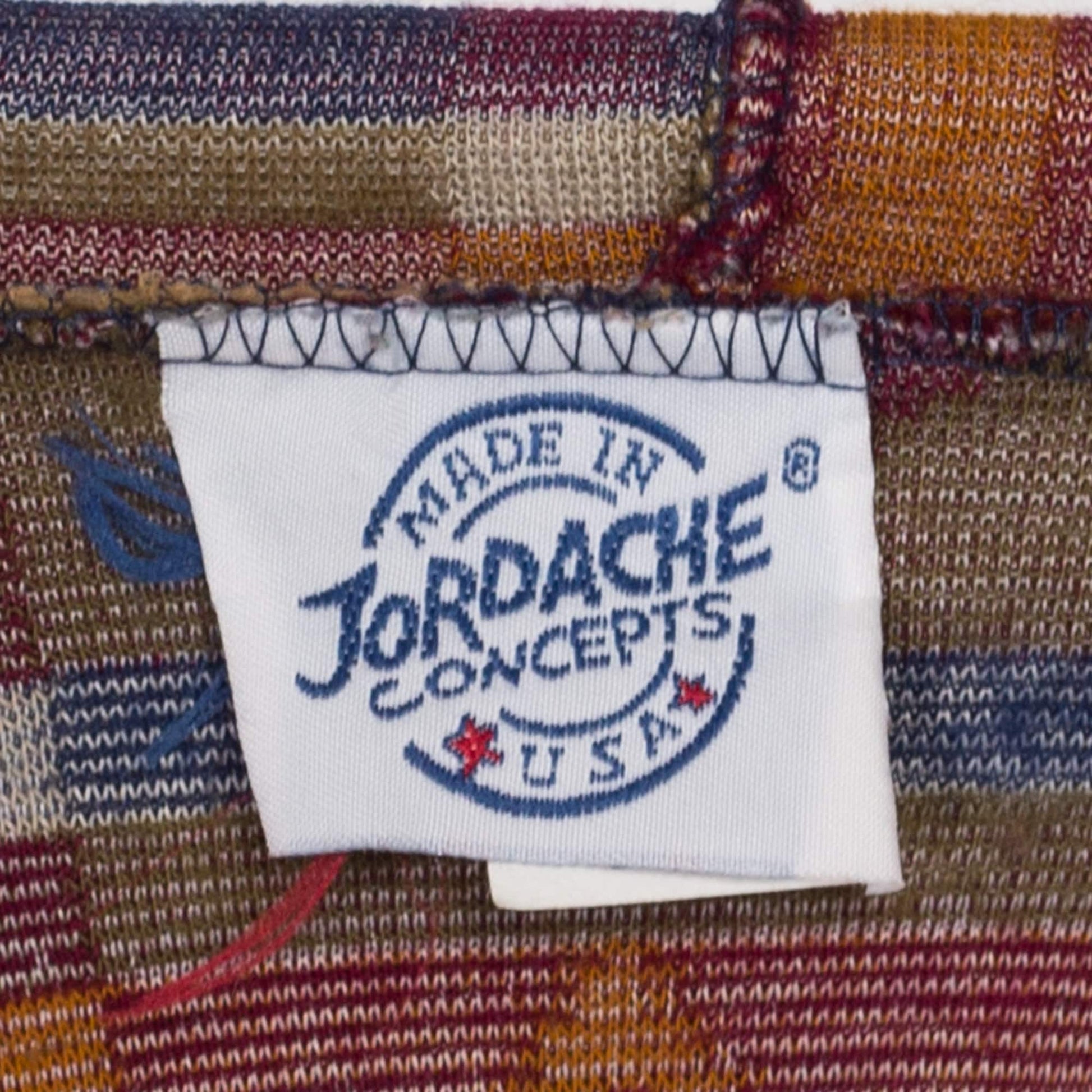 Large 90s Jordache Fleece Hooded Sweatshirt Petite | Vintage Southwestern All Over Print Winter Soft Jacket