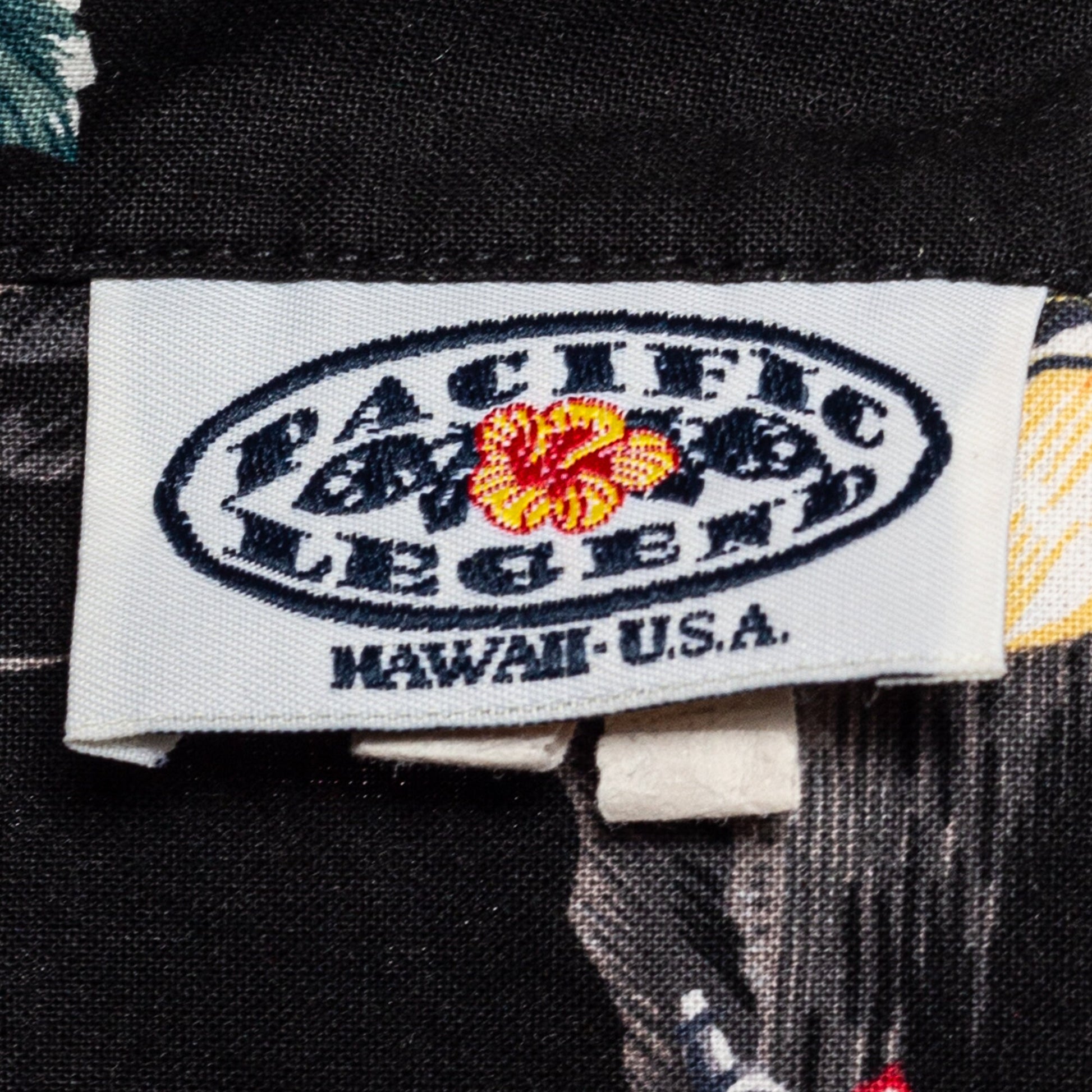 3X 90s Hawaiian Motorcycle All Over Print Biker Shirt | Vintage Black Short Sleeve Collared Aloha Button Up